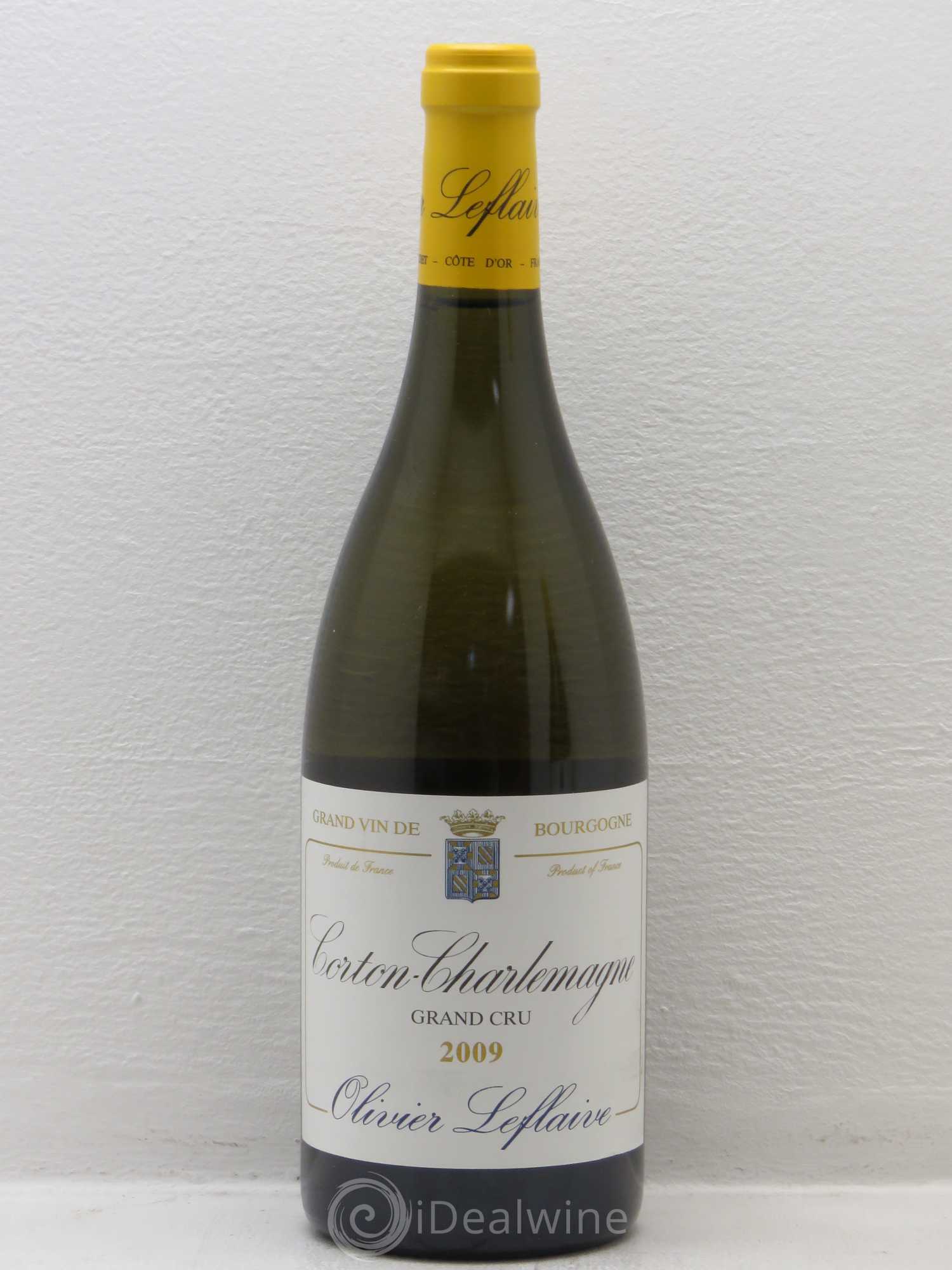 Corton-Charlemagne Grand Cru Olivier Leflaive 2009 - Lot de 1 bouteille - 0