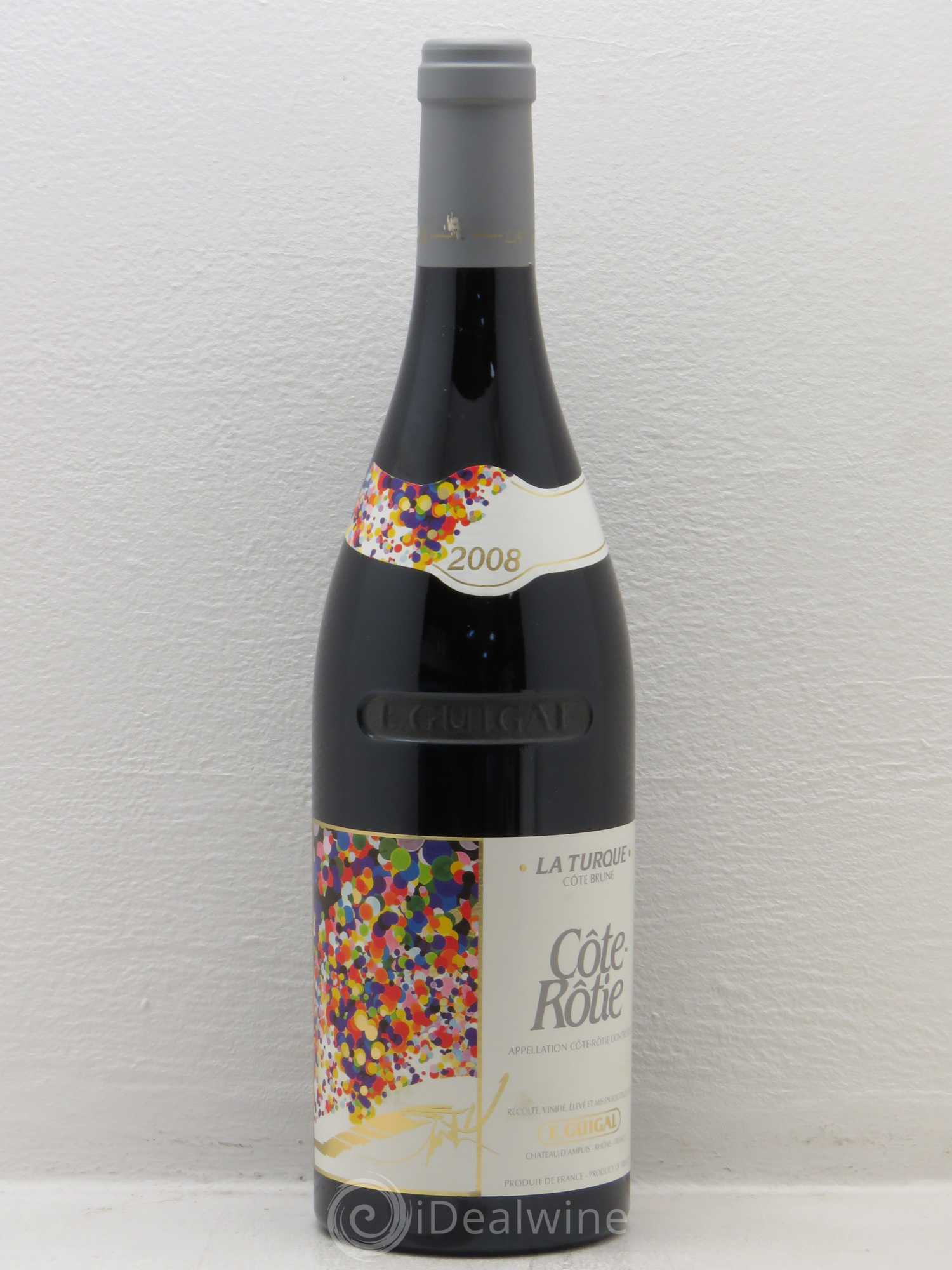 Côte-Rôtie La Turque Guigal 2008 - Lot de 1 bouteille - 0