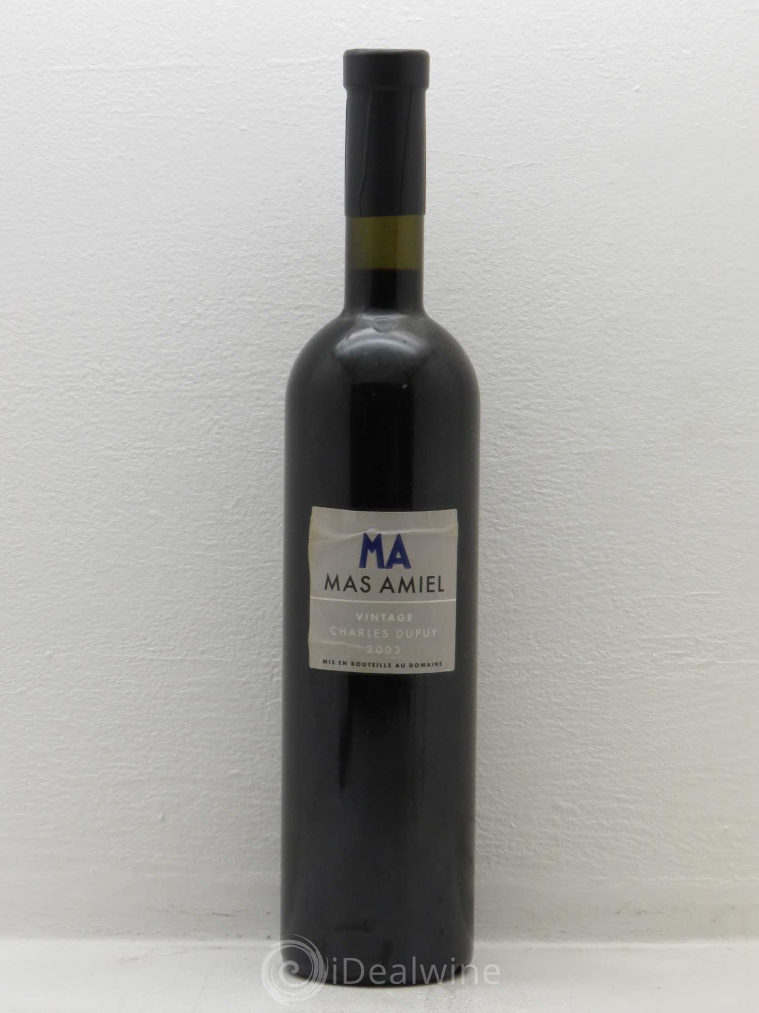 Maury Mas Amiel Vintage Charles Dupuy (sans prix de reserve) 2003 - Posten von 1 Flasche - 0
