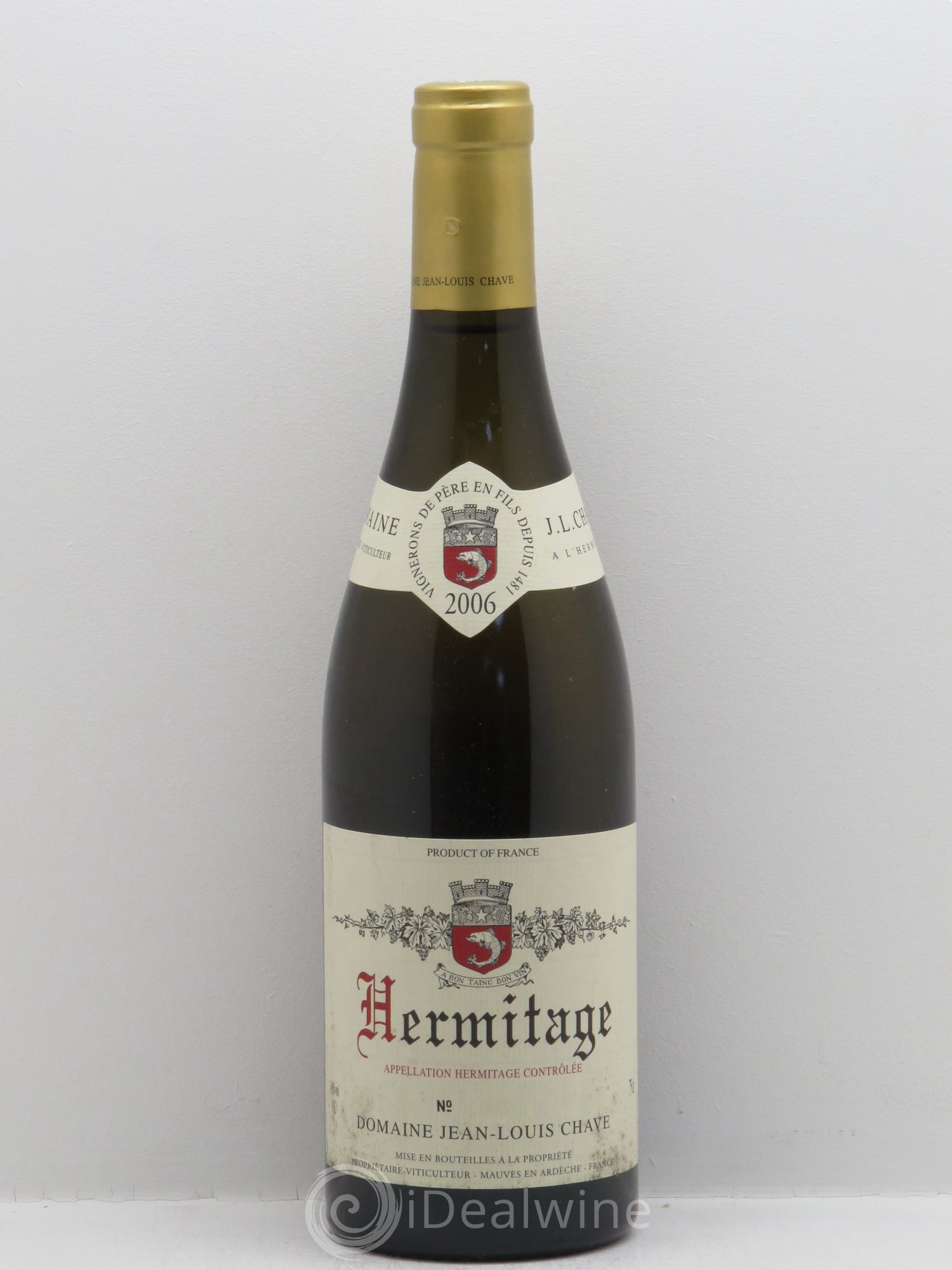 Hermitage Jean-Louis Chave 2006 - Lot de 1 bouteille - 0
