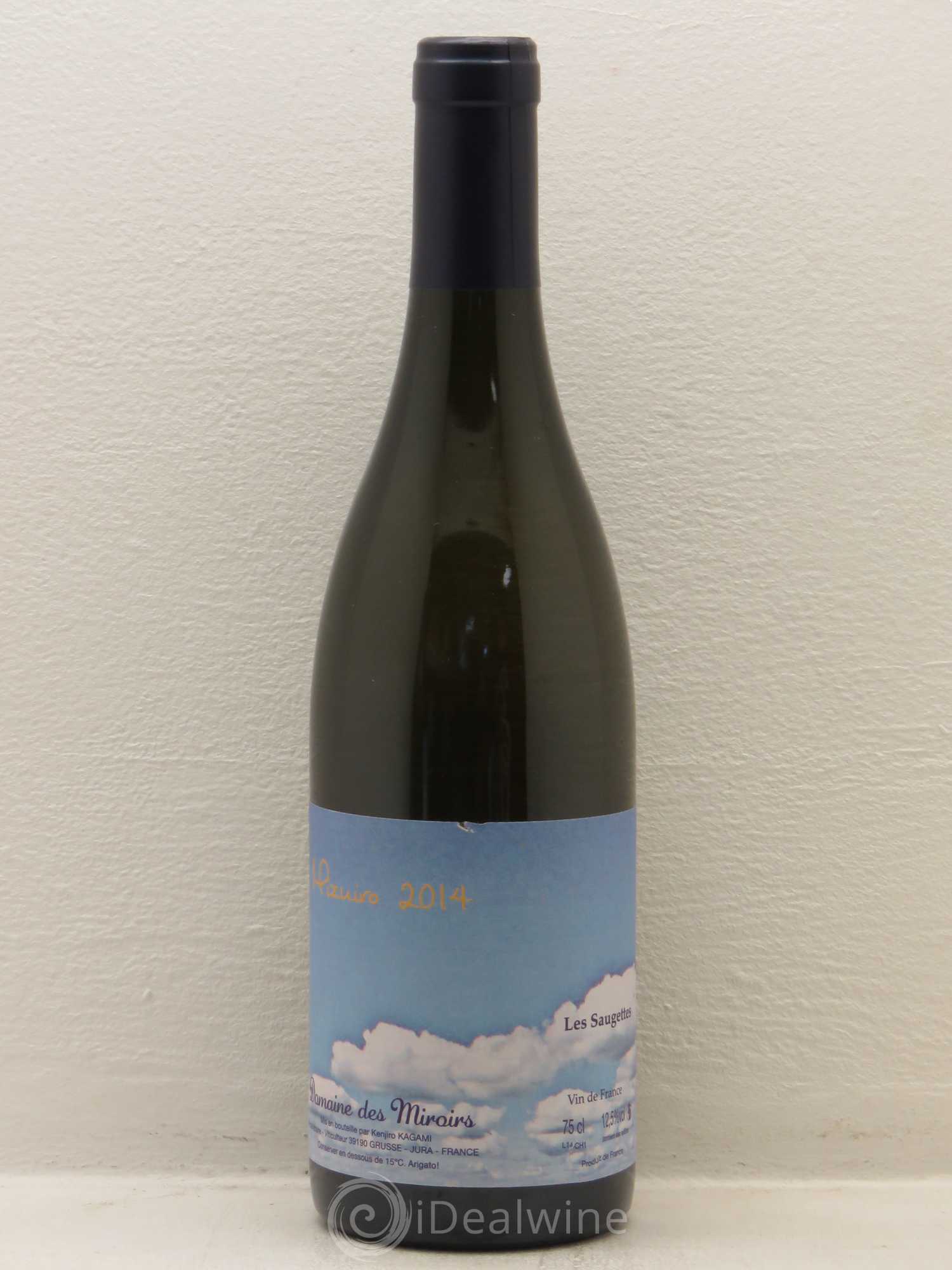 Côtes du Jura Domaine des miroirs Mizuiro Kenjiro Kagami VDF les saugettes 2014 - Posten von 1 Flasche - 0