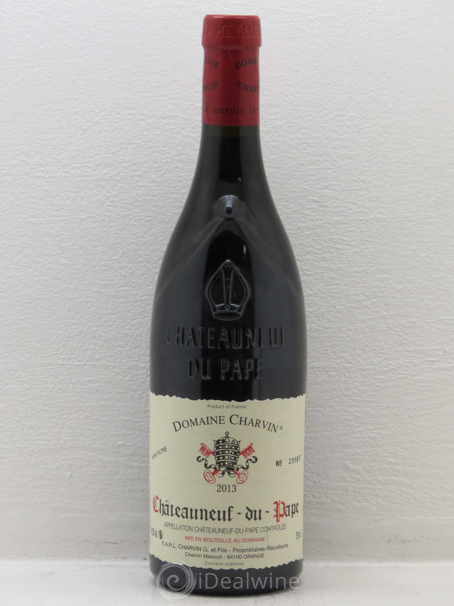 Châteauneuf-du-Pape Charvin (Domaine) 2013 - Lot de 1 bouteille - 0