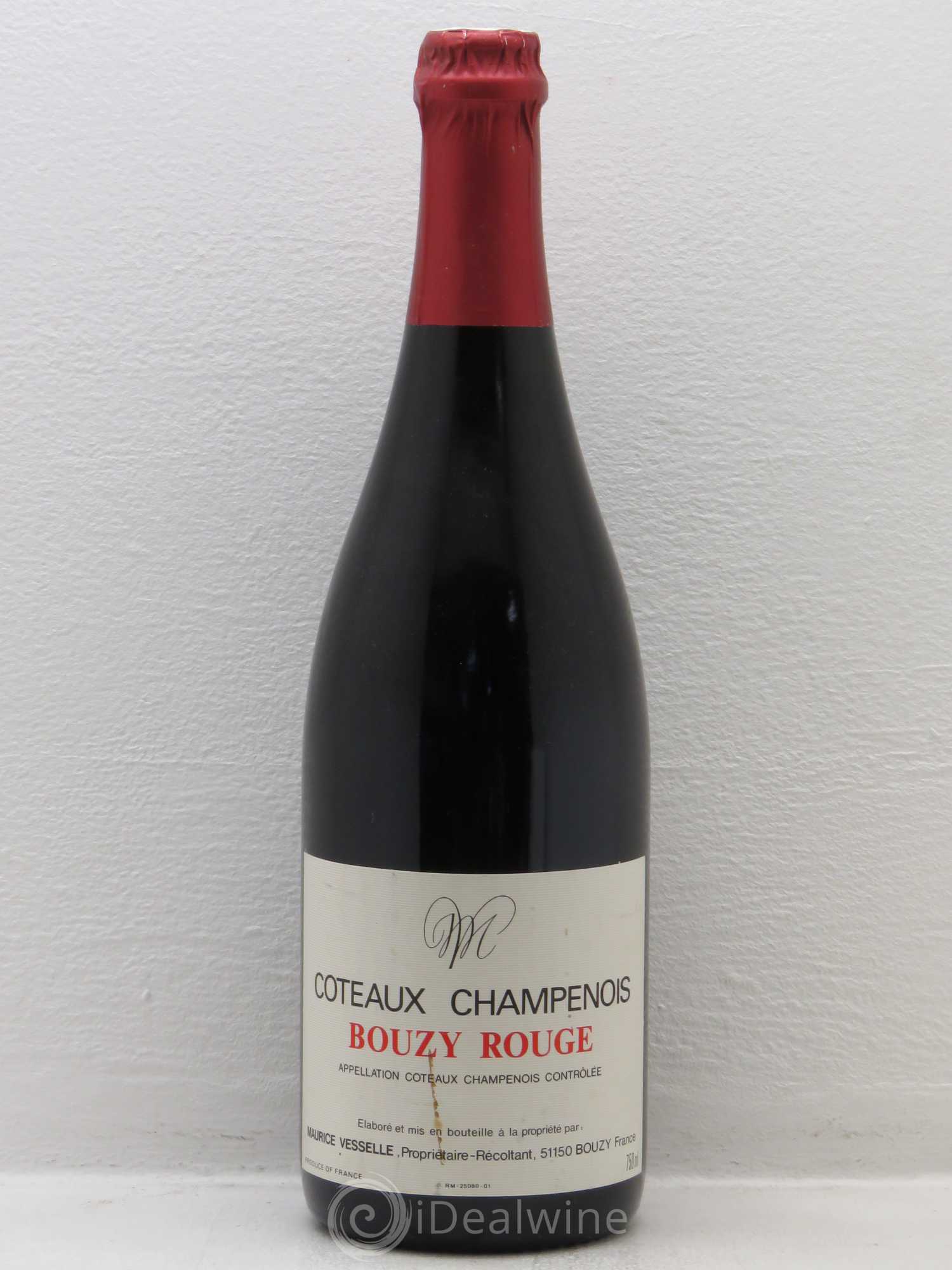Coteaux Champenois Bouzy - Maurice Vesselle (sans prix de reserve) - Posten von 1 Flasche - 0