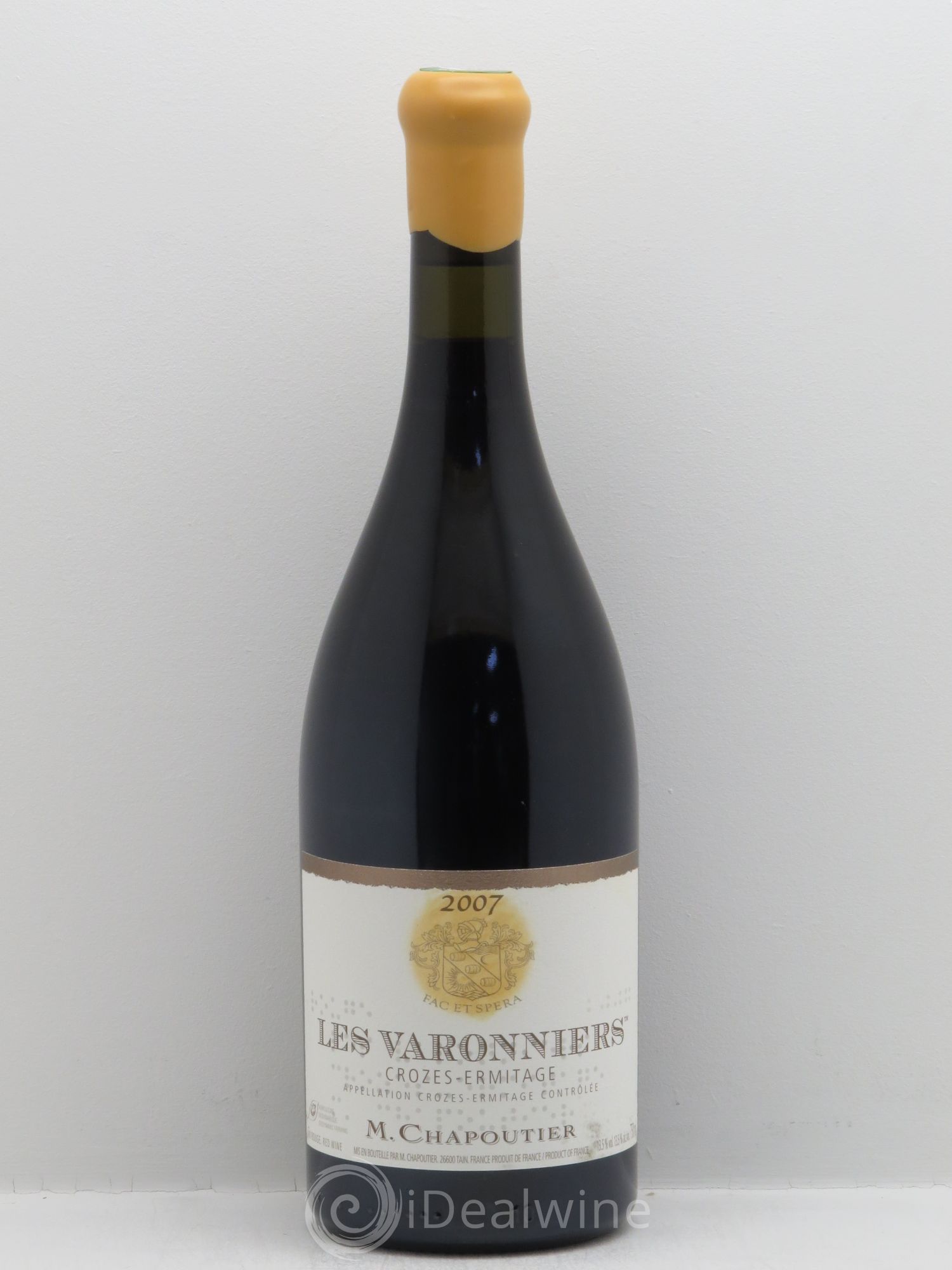 Crozes-Hermitage Les Varonniers Chapoutier 2007 - Lot de 1 bouteille - 0