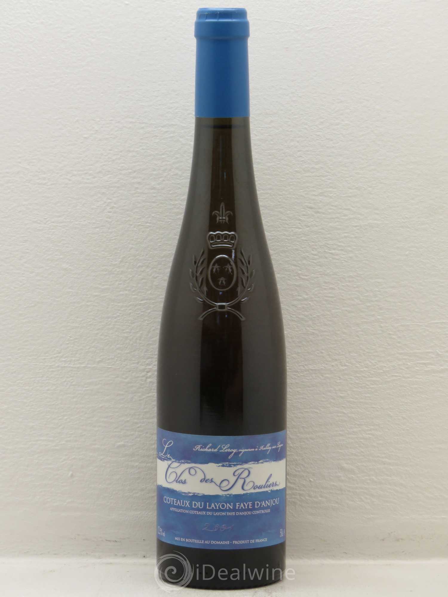 Anjou Le Clos des Rouliers Richard Leroy 2001 - Posten von 1 Flasche - 0