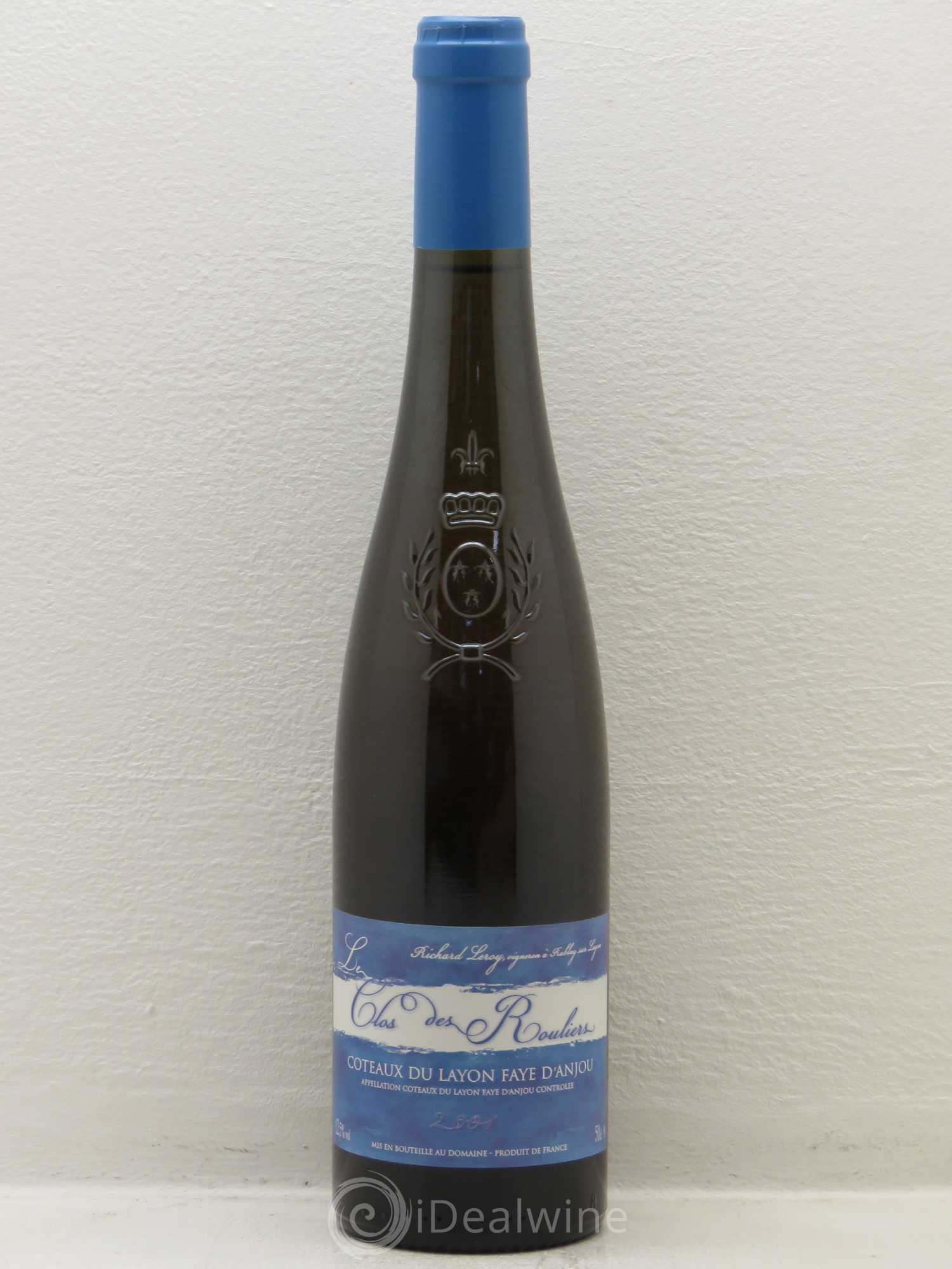 Anjou Le Clos des Rouliers Richard Leroy 2001 - Posten von 1 Flasche - 0