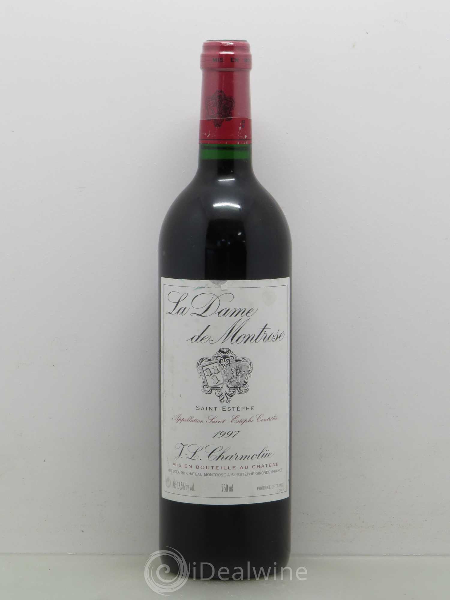 La Dame de Montrose Second Vin (sans prix de réserve) 1997 - Lot de 1 bouteille - 0