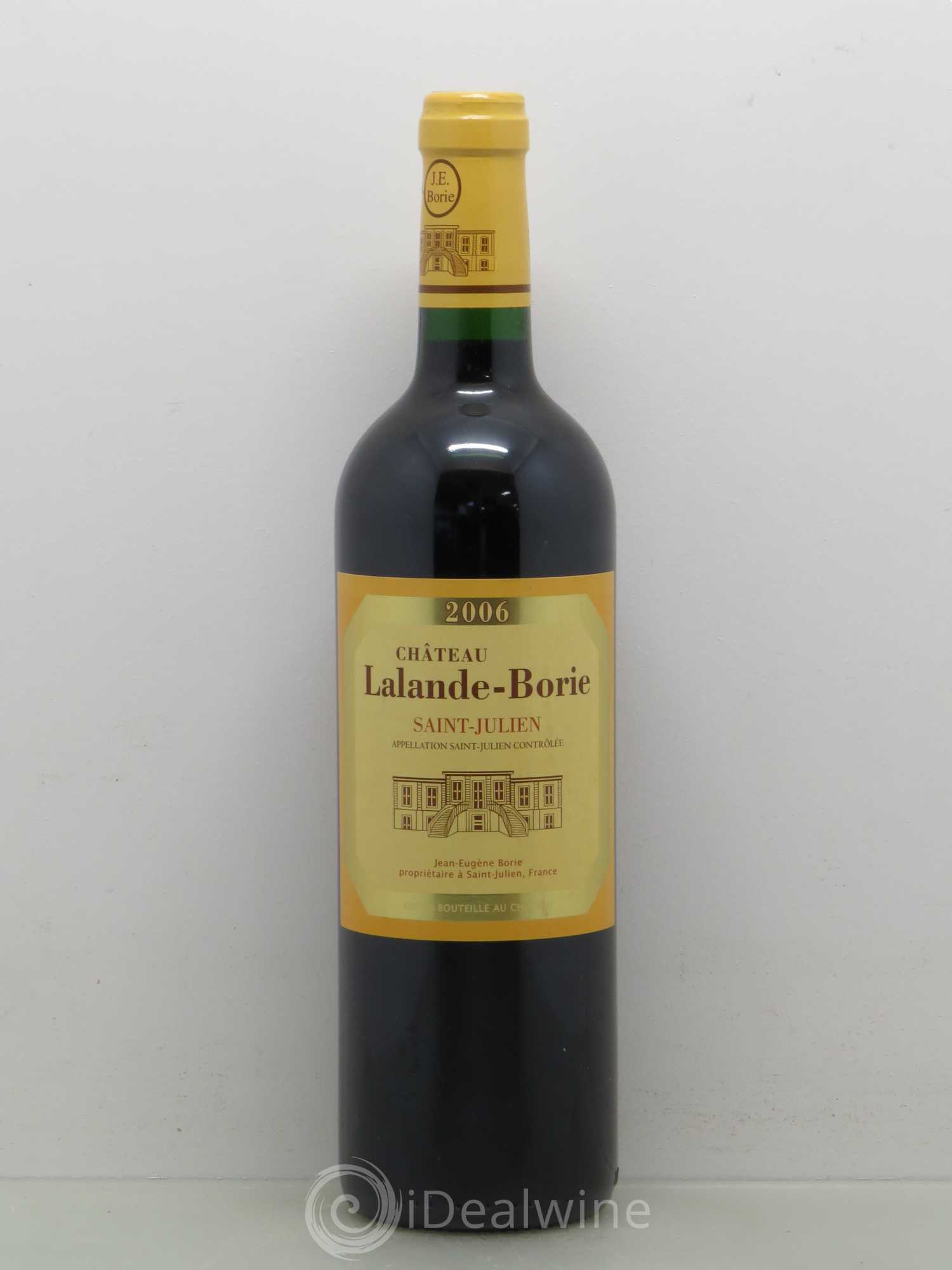 Château Lalande Borie (sans prix de réserve) 2006 - Lot de 1 bouteille - 0