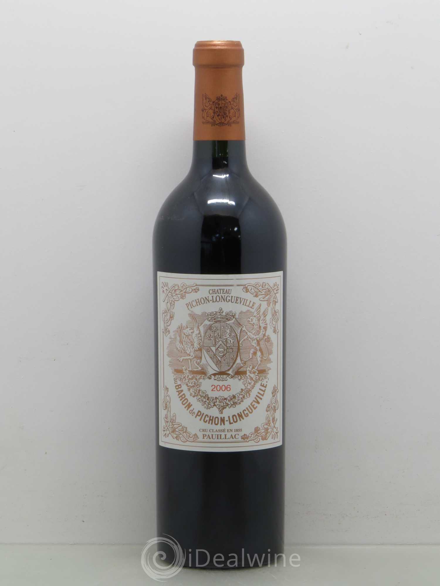Pichon Longueville Baron 2ème Grand Cru Classé 2006 - Lot de 1 bouteille - 0