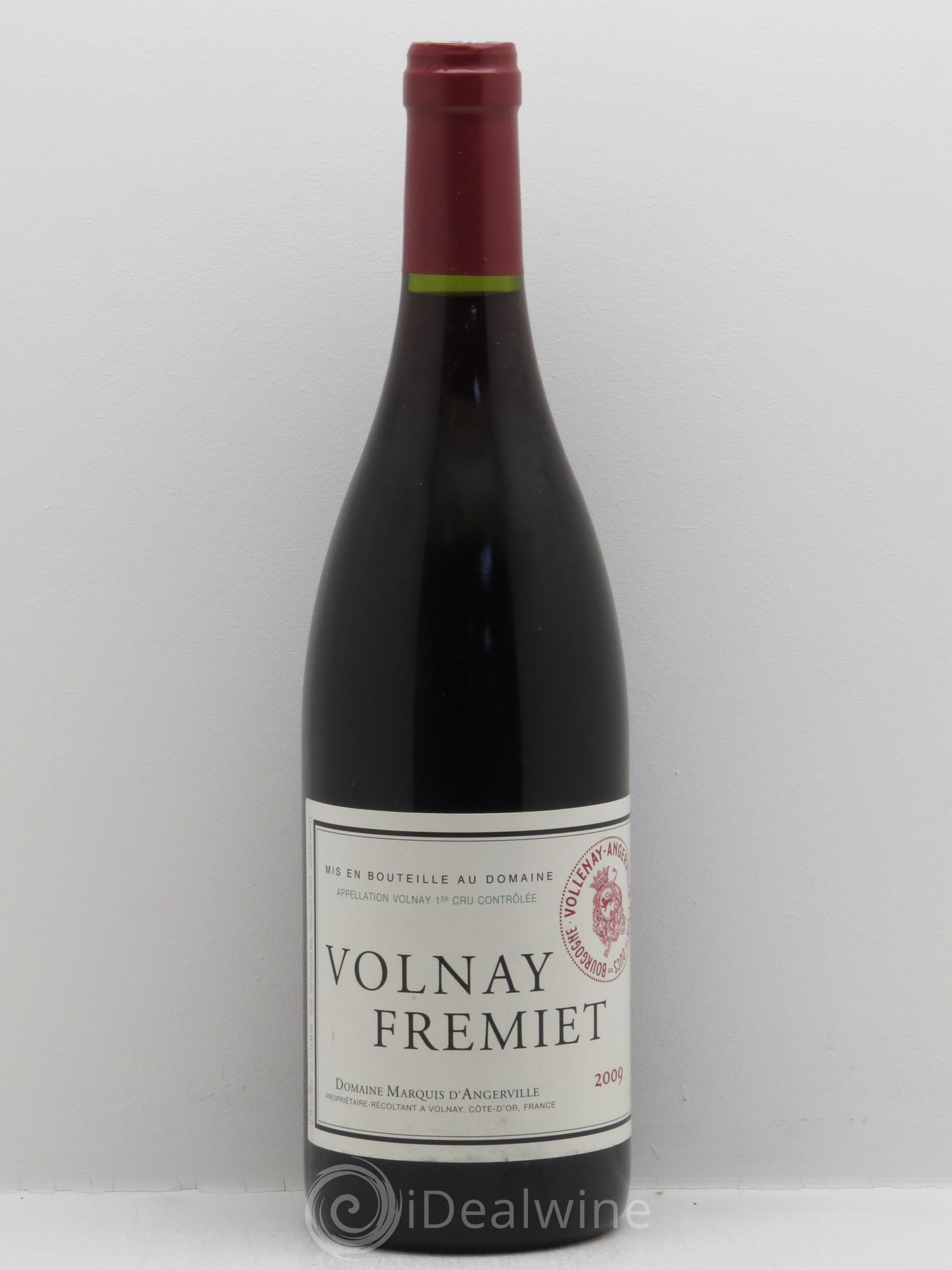 Volnay 1er Cru Frémiet Marquis d'Angerville (Domaine) 2009 - Lot de 1 bouteille - 0