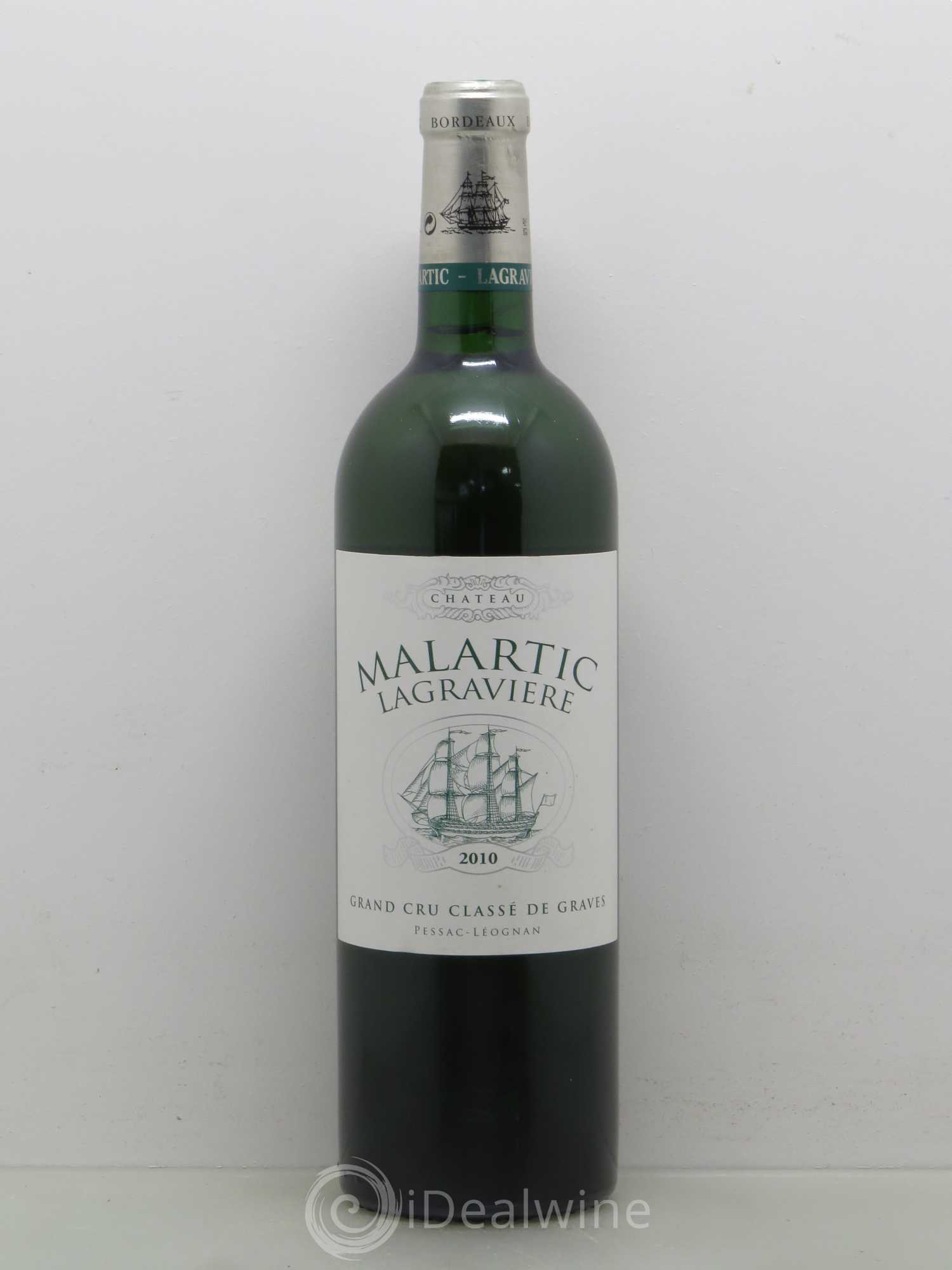 Château Malartic-Lagravière Cru Classé de Graves 2010 - Lot de 1 bouteille - 0