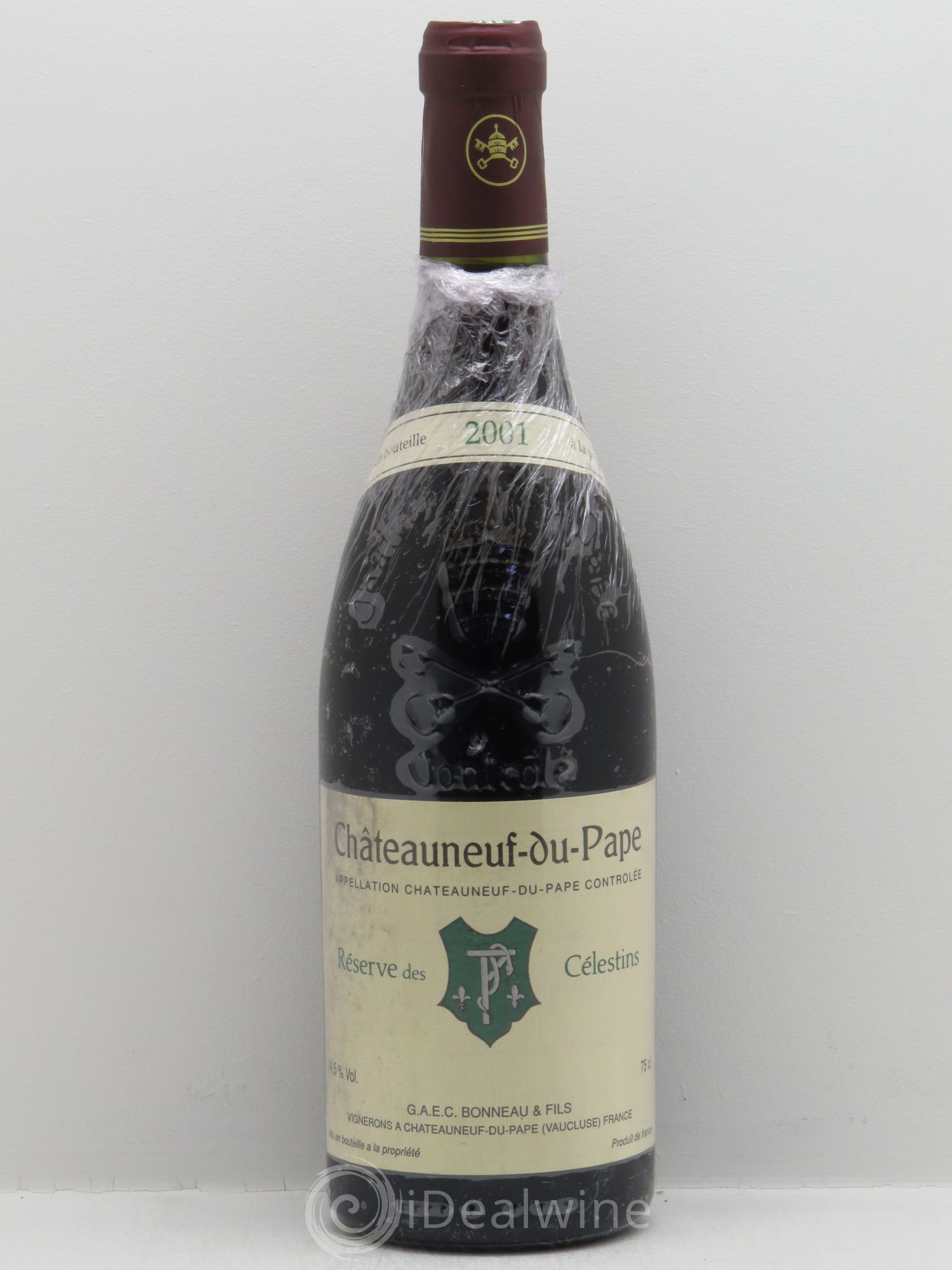 Châteauneuf-du-Pape Réserve des Célestins Henri Bonneau & Fils 2001 - Lot de 1 bouteille - 0