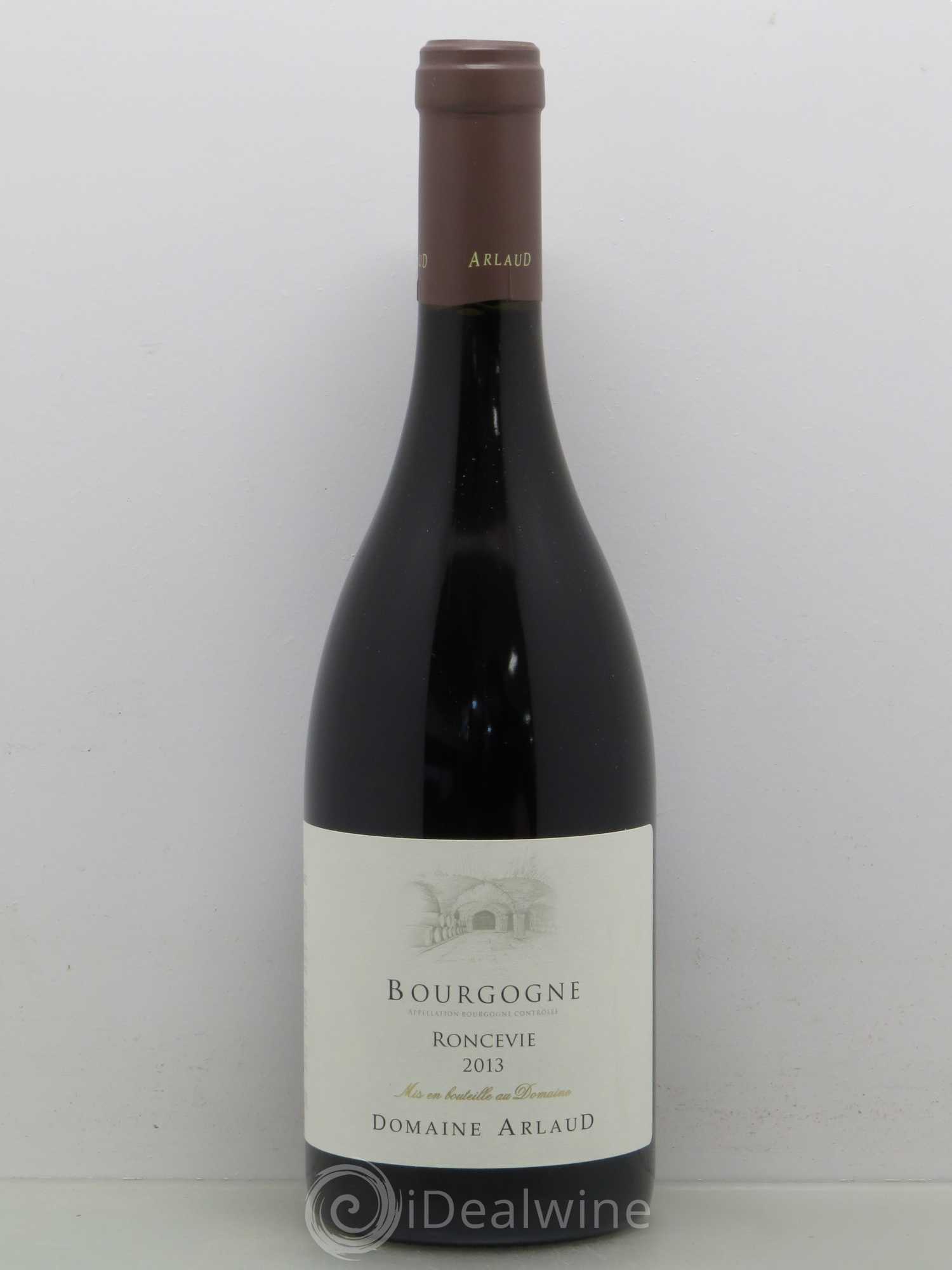 Bourgogne Roncevie Arlaud (sans prix de réserve) 2013 - Lot de 1 bouteille - 0