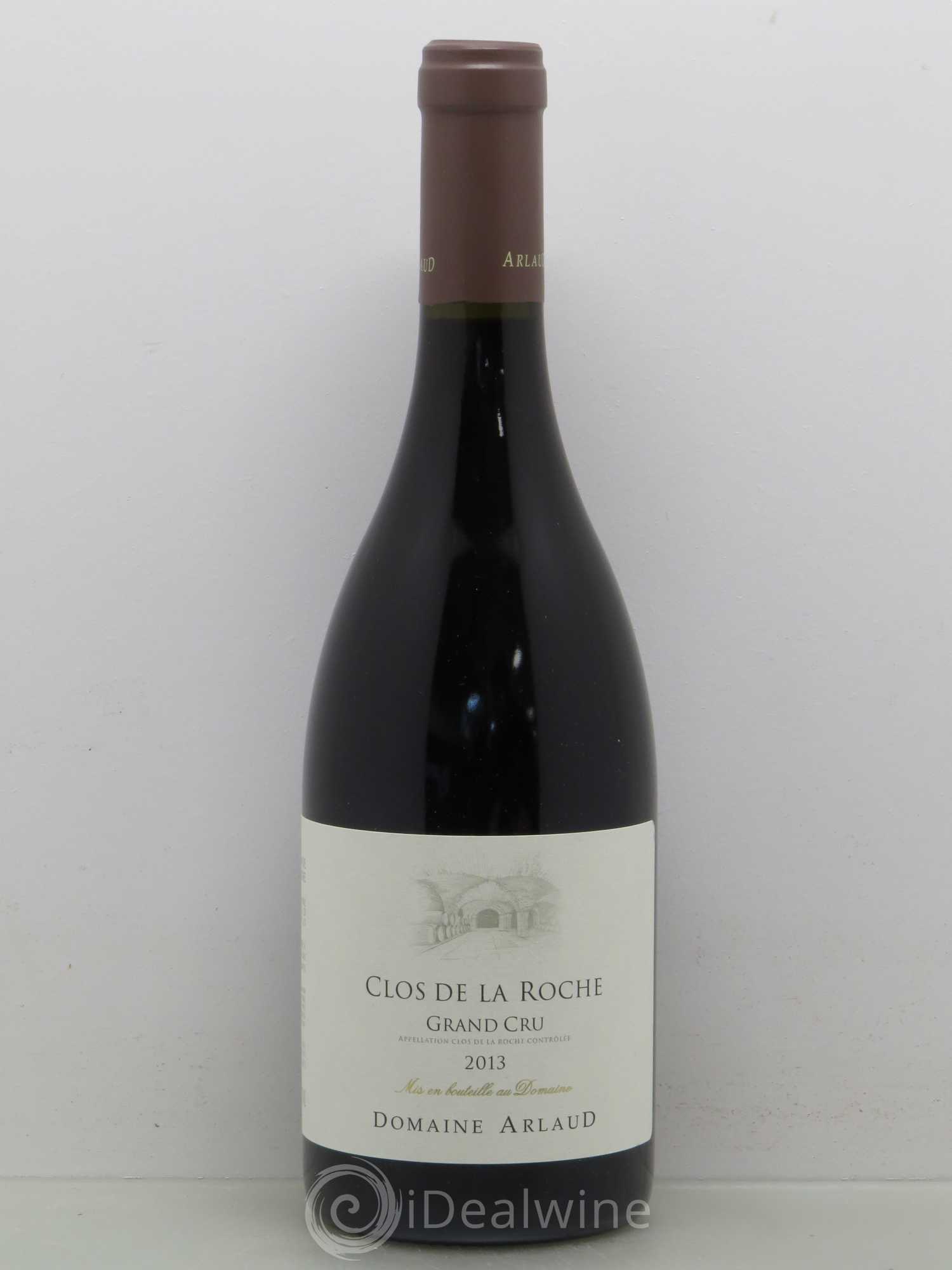 Clos de la Roche Grand Cru Arlaud 2013 - Lot de 1 bouteille - 0