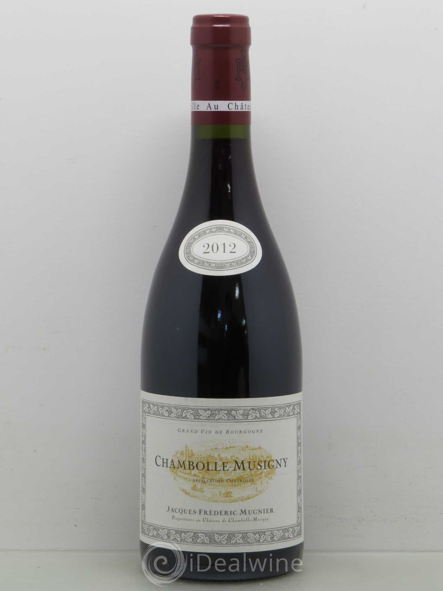 Chambolle-Musigny Jacques-Frédéric Mugnier 2012 - Lot de 1 bouteille - 0