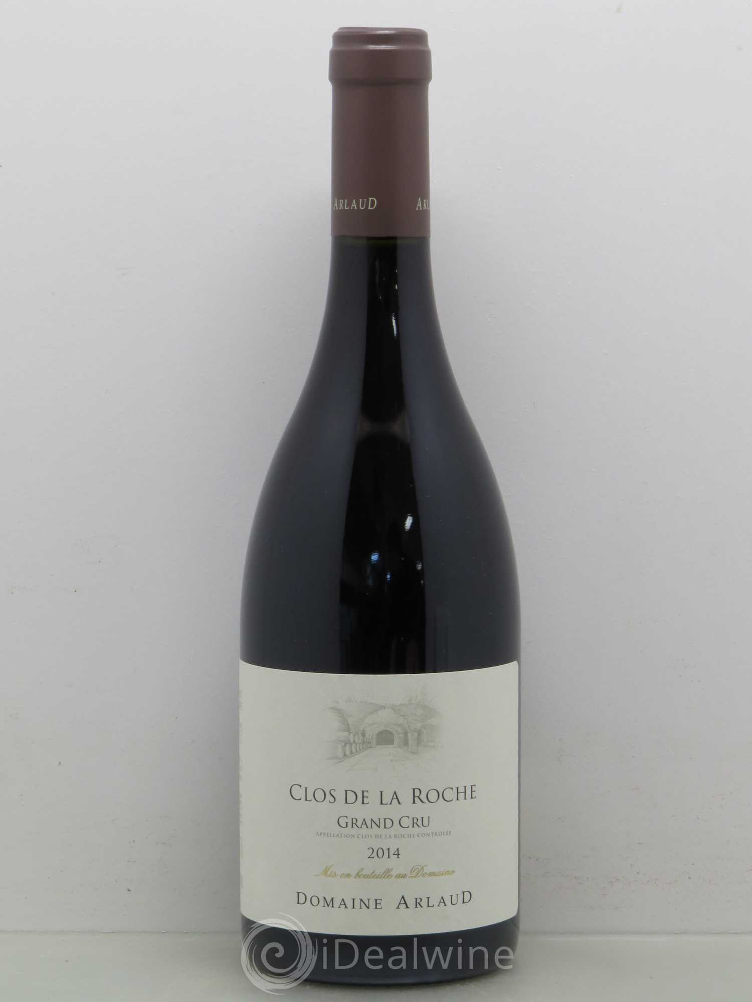 Clos de la Roche Grand Cru Arlaud 2014 - Lot de 1 bouteille - 0