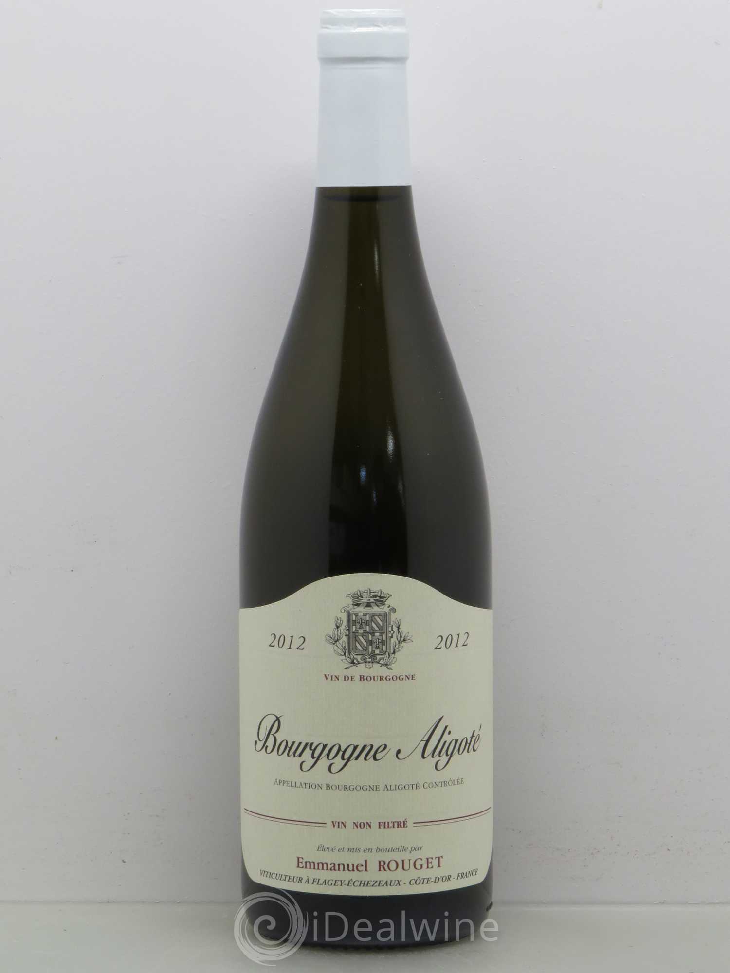 Bourgogne Aligoté Emmanuel Rouget (sans prix de réserve) 2012 - Lot de 1 bouteille - 0