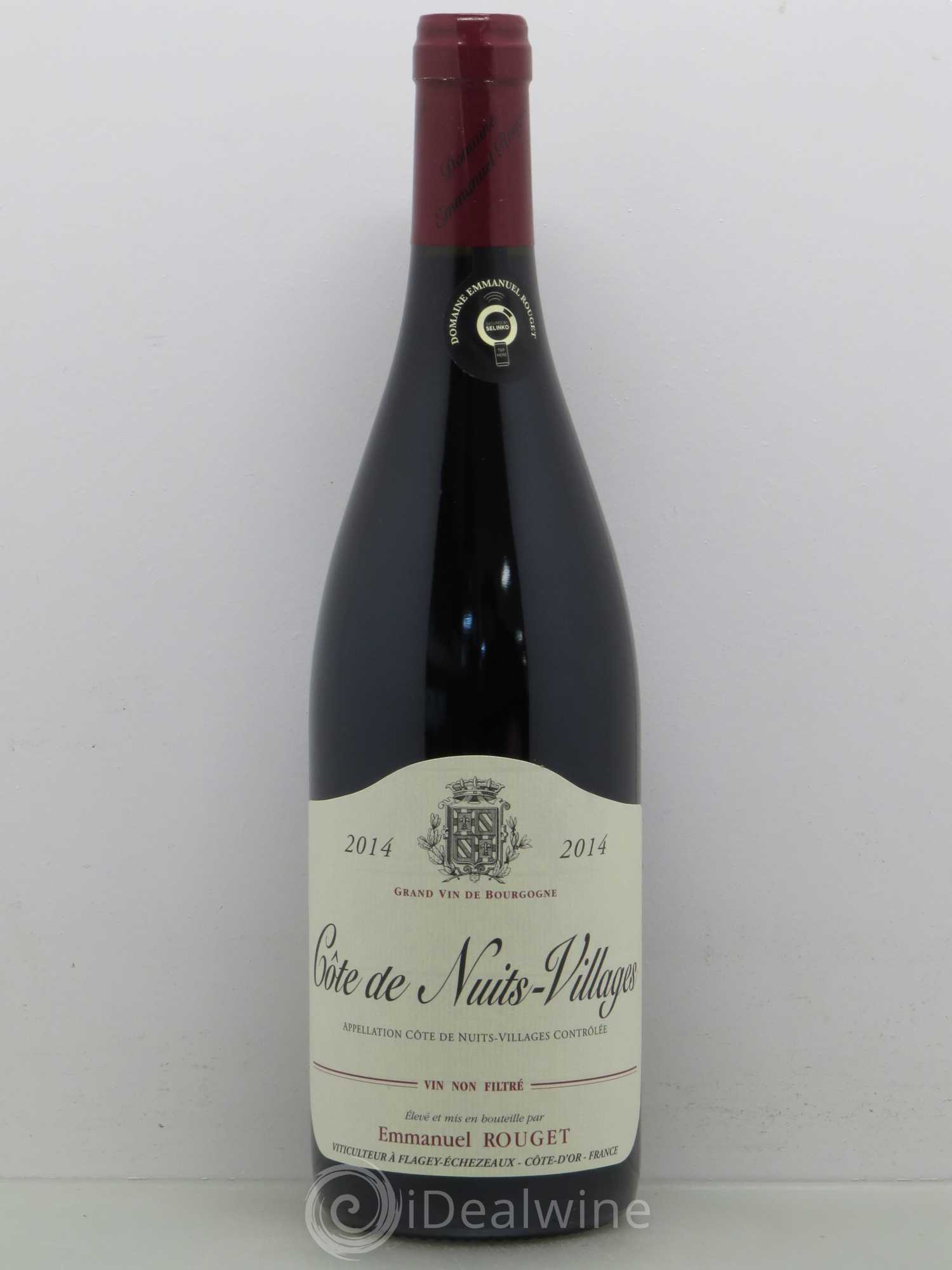 Côte de Nuits-Villages Rouget (sans prix de réserve) 2014 - Lot de 1 bouteille - 0