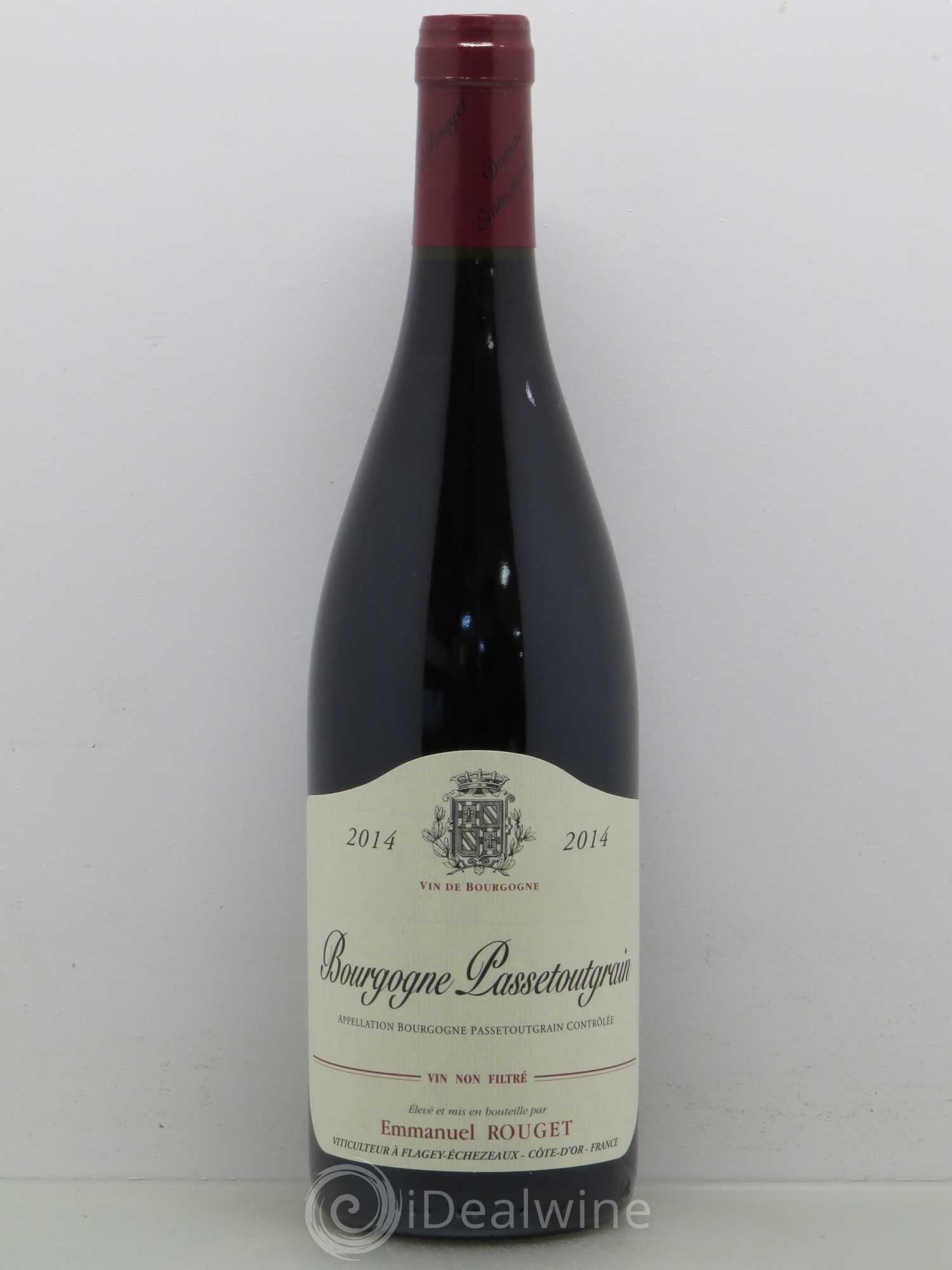 Bourgogne Passetoutgrain Rouget (sans prix de réserve) 2014 - Posten von 1 Flasche - 0