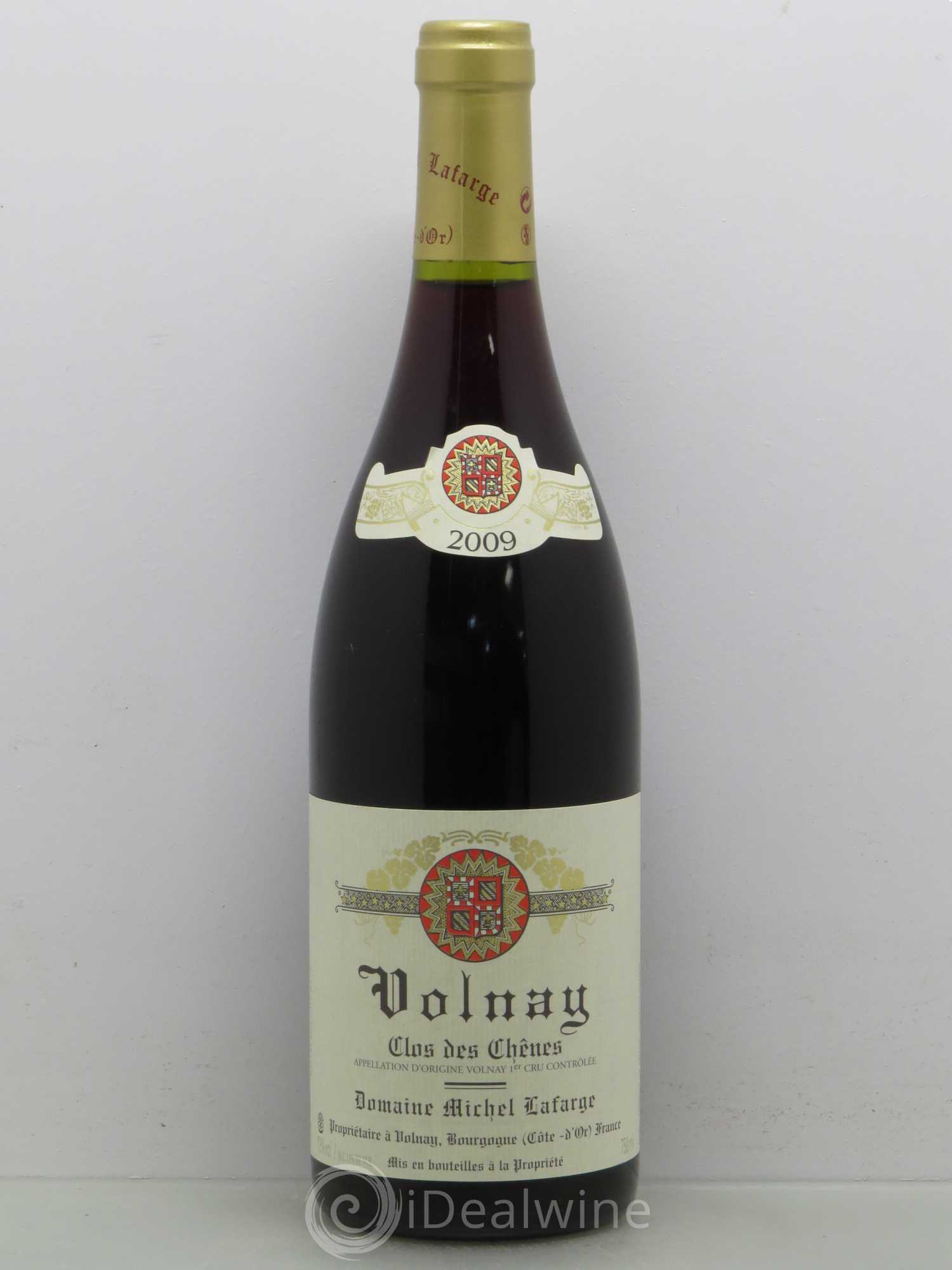 Volnay 1er Cru Clos des Chênes Lafarge (Domaine) 2009 - Lot of 1 bottle - 0