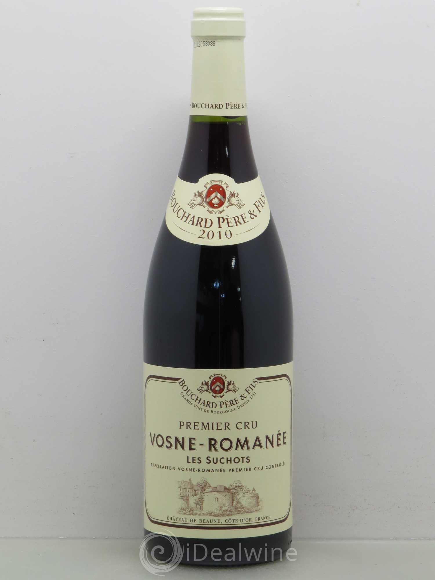 Vosne-Romanée 1er Cru Les Suchots Bouchard Père & Fils 2010 - Lot de 1 bouteille - 0