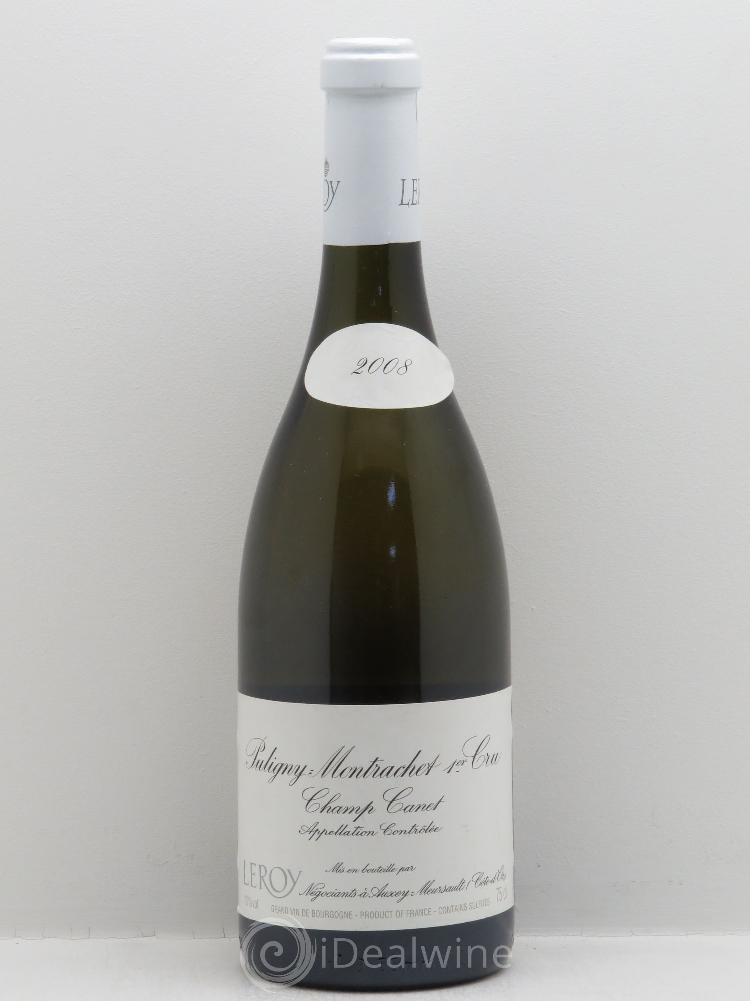 Puligny-Montrachet 1er Cru Leroy SA 2008 - Lot de 1 bouteille - 0