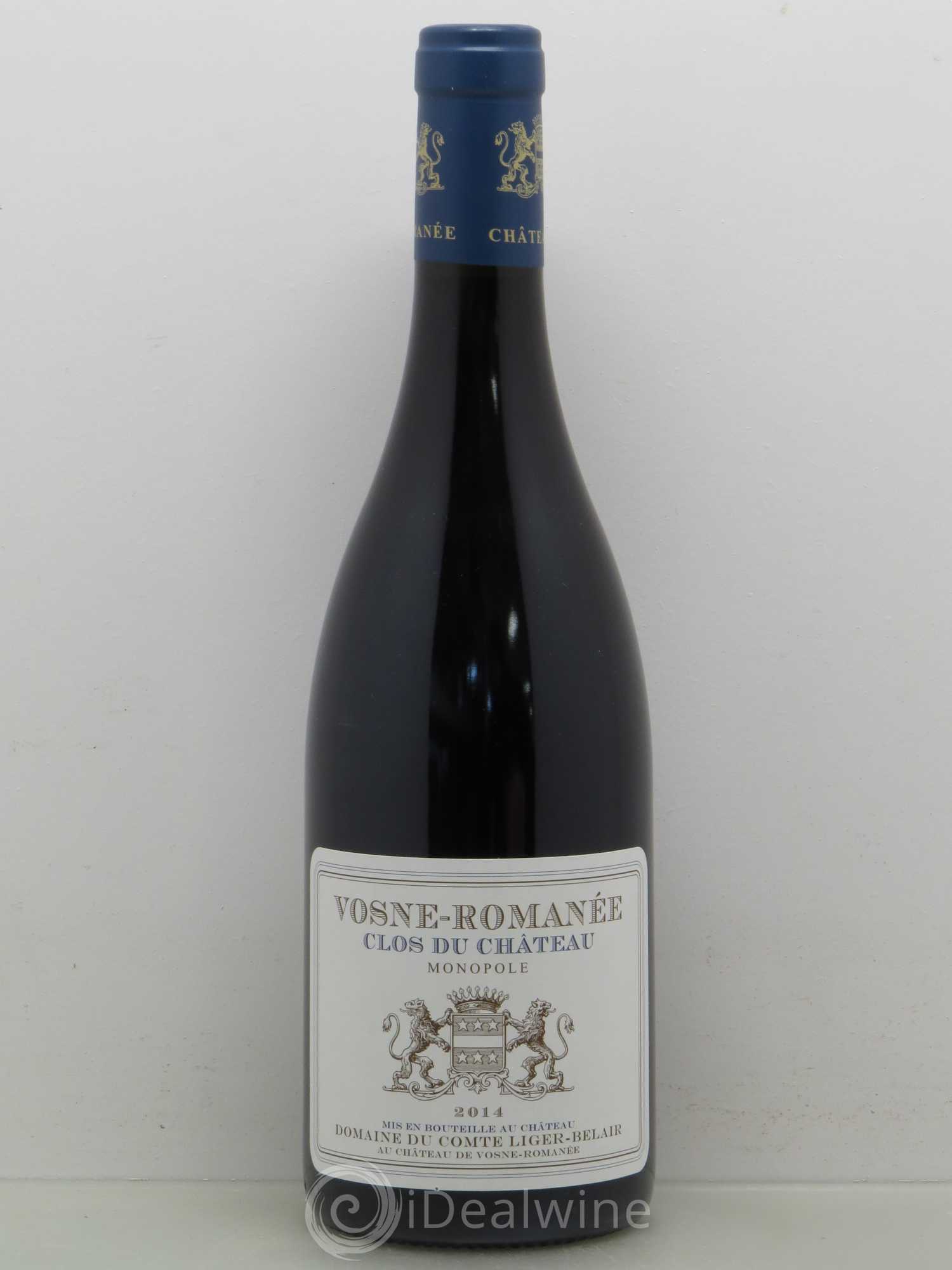 Vosne-Romanée Clos du Château Comte Liger-Belair (Domaine du) 2014 - Lot de 1 bouteille - 0