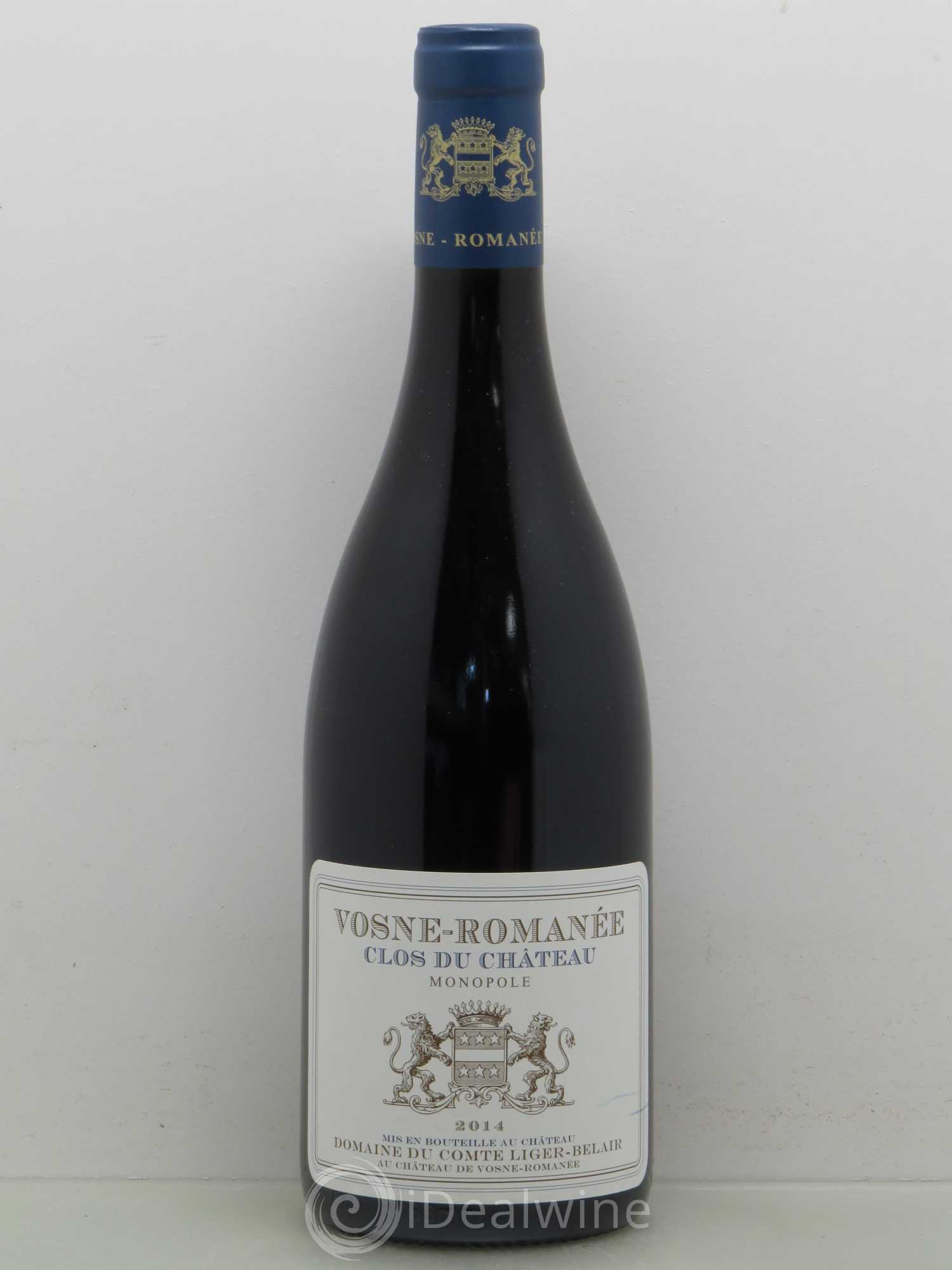 Vosne-Romanée Clos du Château Comte Liger-Belair (Domaine du) 2014 - Lot de 1 bouteille - 0