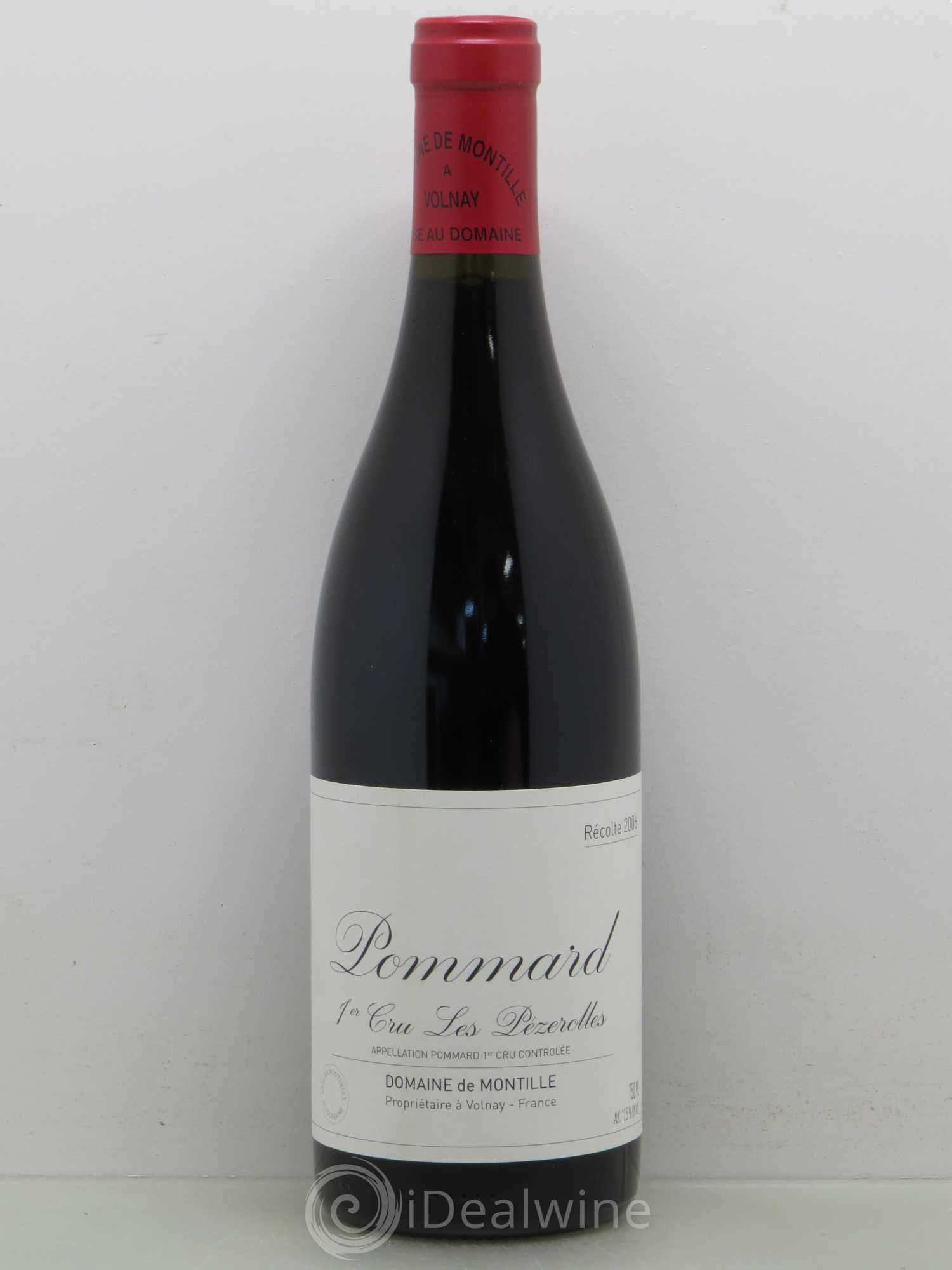 Pommard 1er Cru Les Pézerolles De Montille (Domaine) 2006 - Lot de 1 bouteille - 0