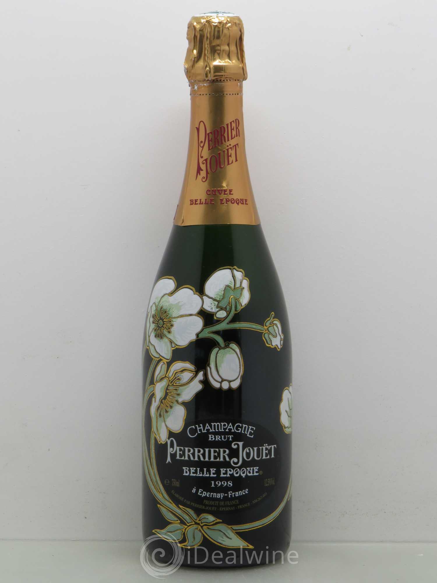 Cuvée Belle Epoque Brut Perrier-Jouët 1998 - Lot de 1 bouteille - 0