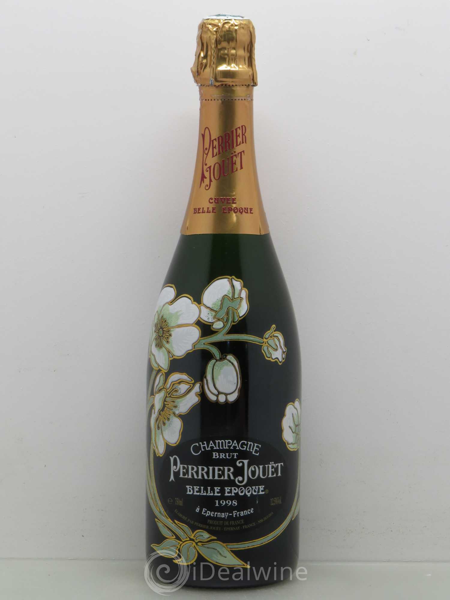 Cuvée Belle Epoque Brut Perrier-Jouët 1998 - Lot de 1 bouteille - 0