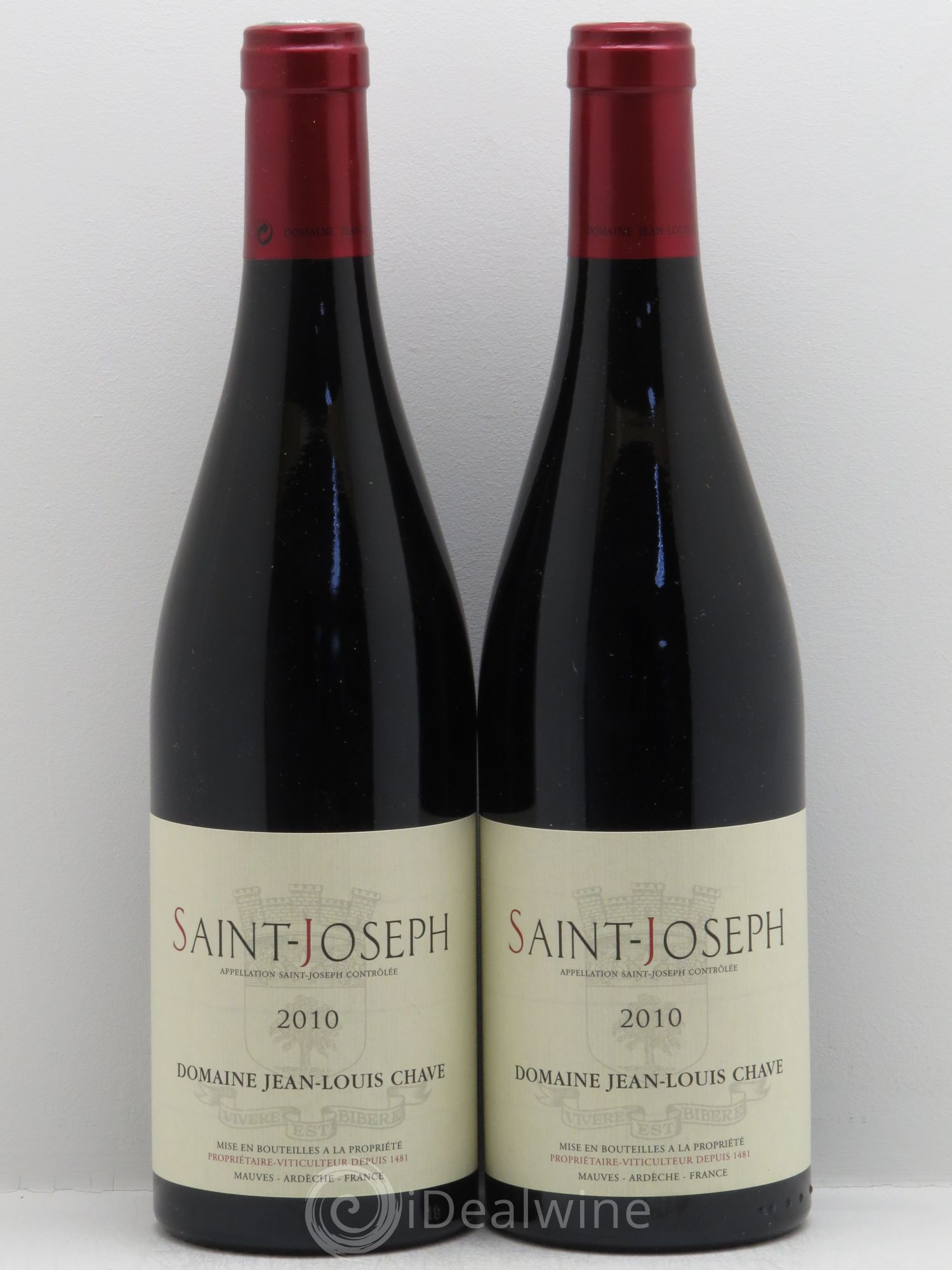 Saint-Joseph Jean-Louis Chave 2010 - Lot de 2 bouteilles - 0