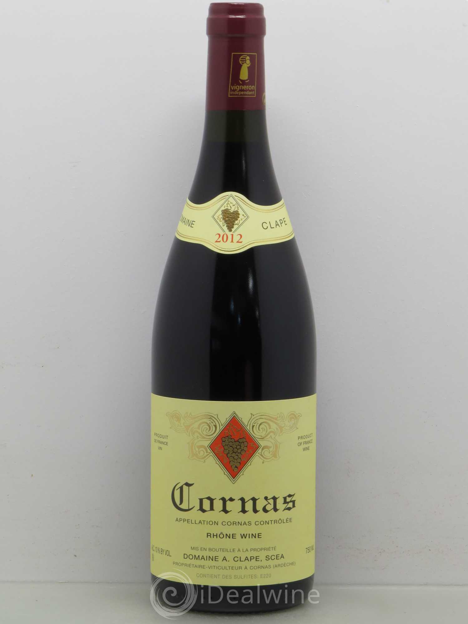 Cornas Auguste Clape 2012 - Lot de 1 bouteille - 0
