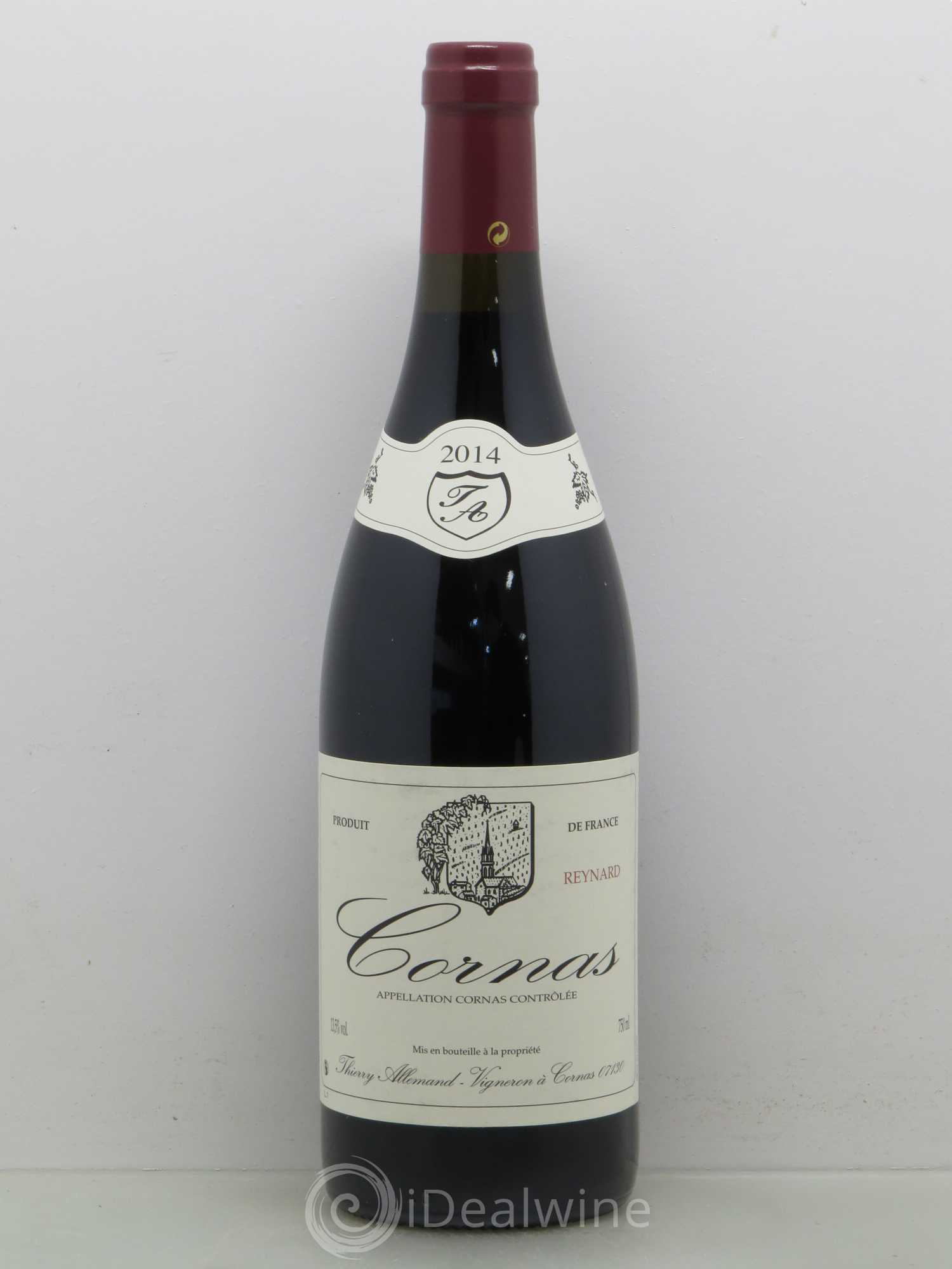 Cornas Reynard Thierry Allemand 2014 - Lot de 1 bouteille - 0