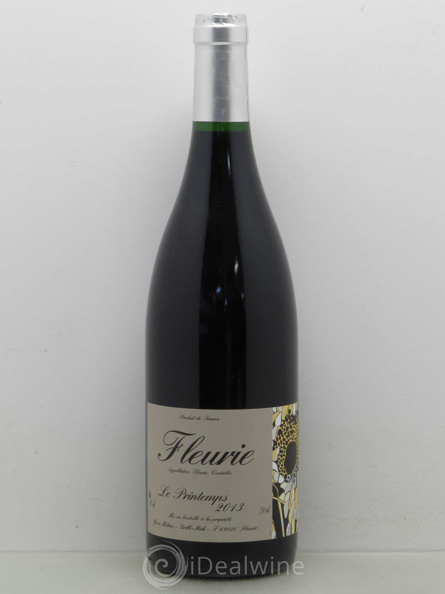 Fleurie Le Printemps Yvon Métras 2013 - Lot de 1 bouteille - 0