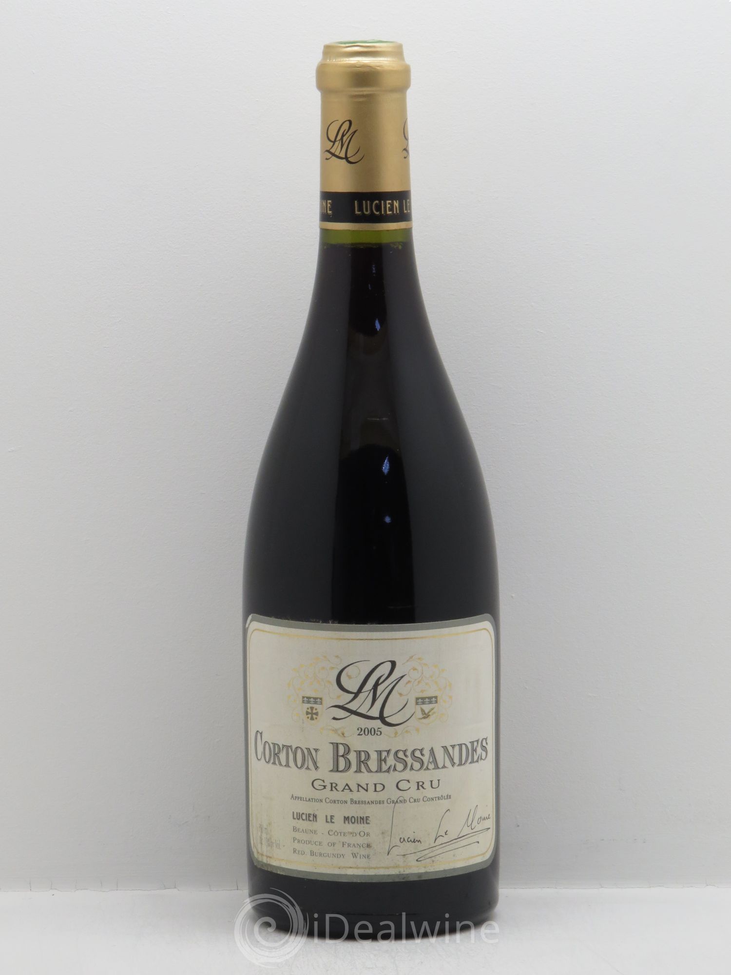 Corton Grand Cru Lucien Le Moine 2005 - Lot de 1 bouteille - 0