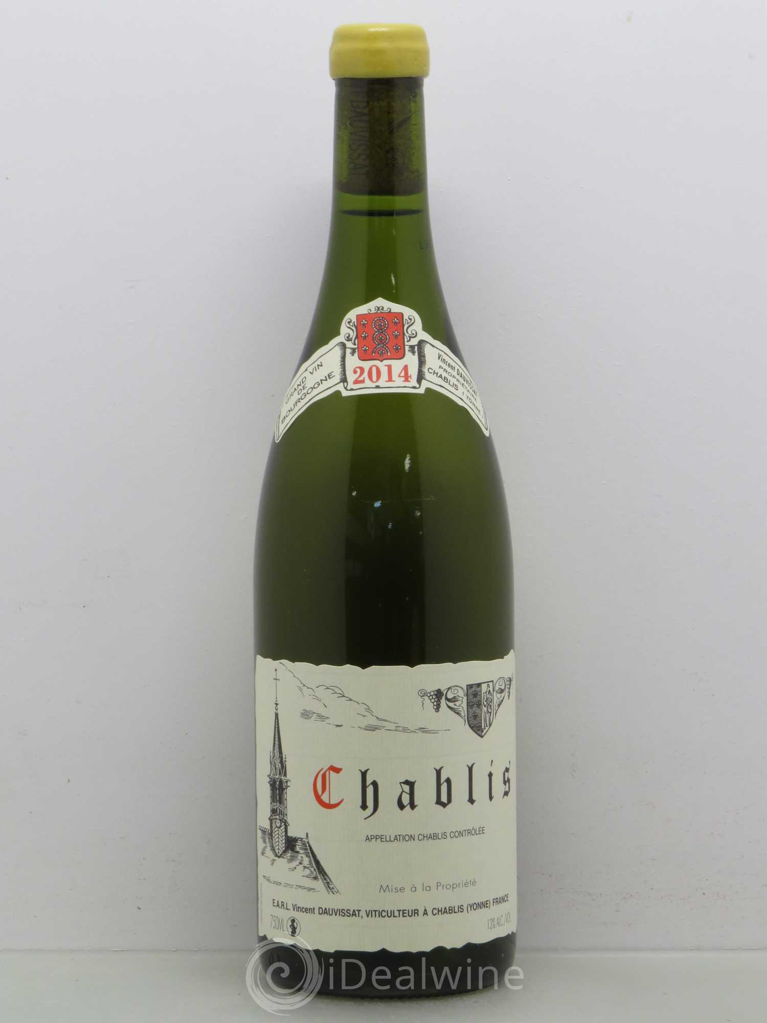 Chablis Vincent Dauvissat (Domaine) 2014 - Lot de 1 bouteille - 0
