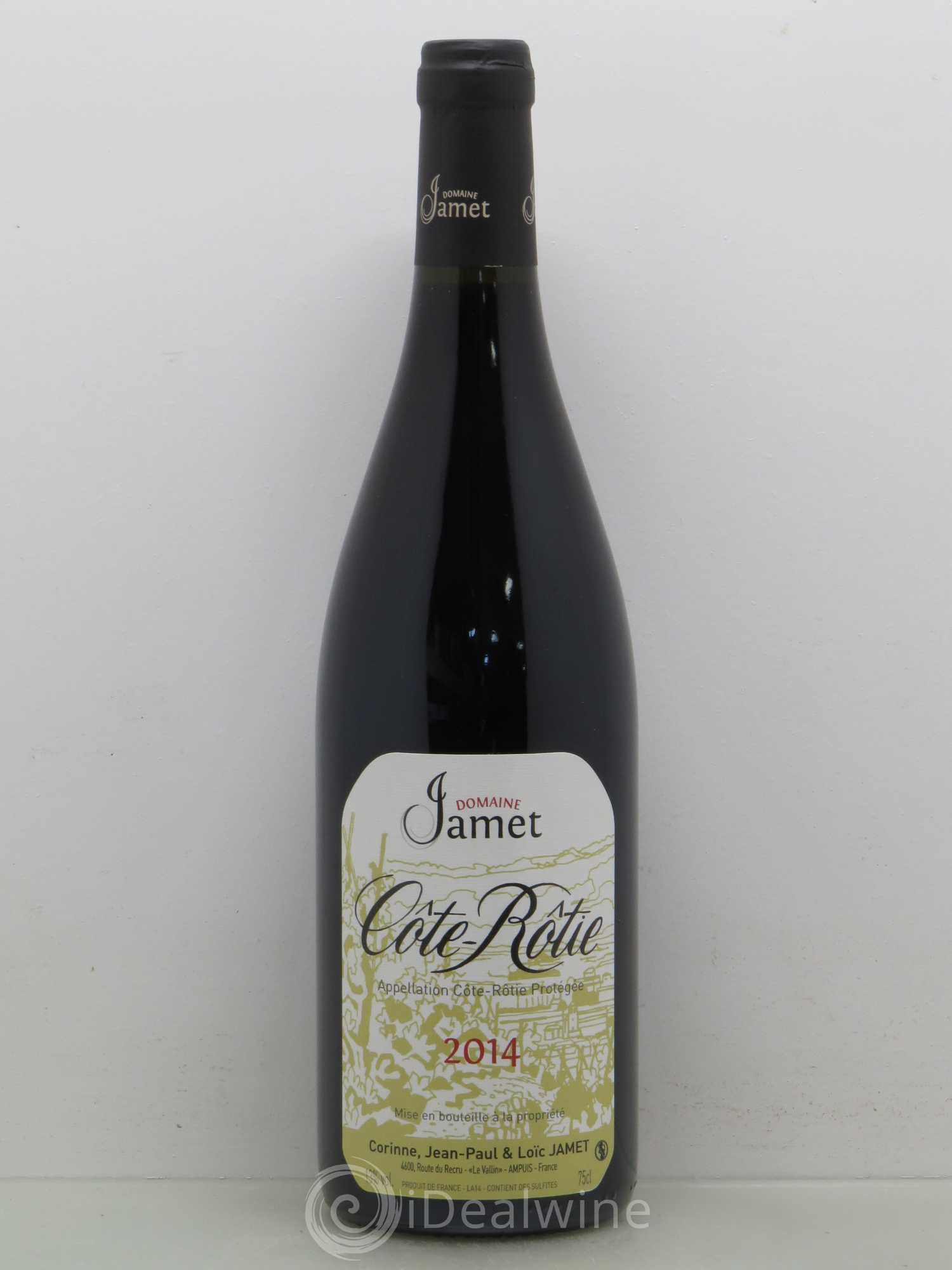 Côte-Rôtie Jamet (Domaine) 2014 - Lot de 1 bouteille - 0