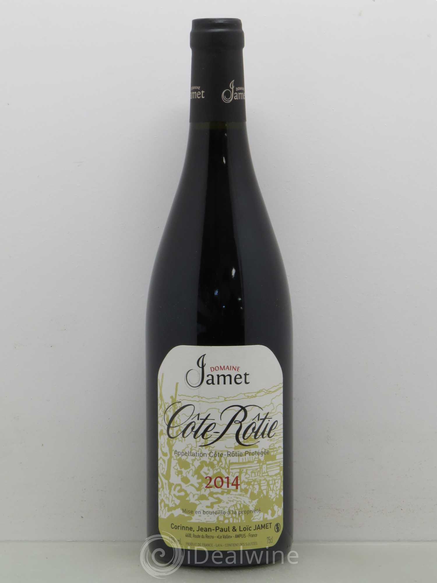 Côte-Rôtie Jamet (Domaine) 2014 - Lot de 1 bouteille - 0