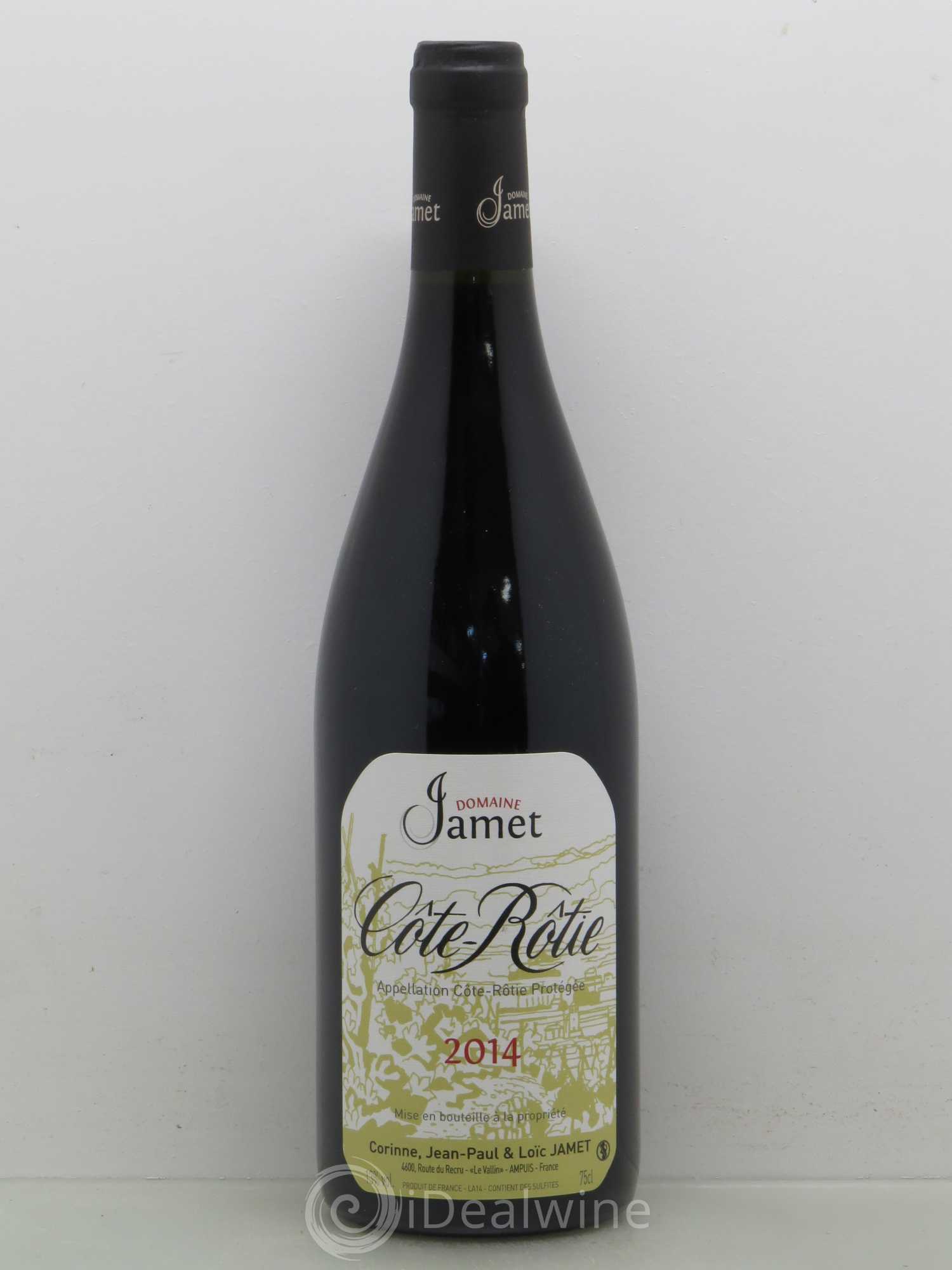 Côte-Rôtie Jamet (Domaine) 2014 - Lot de 1 bouteille - 0