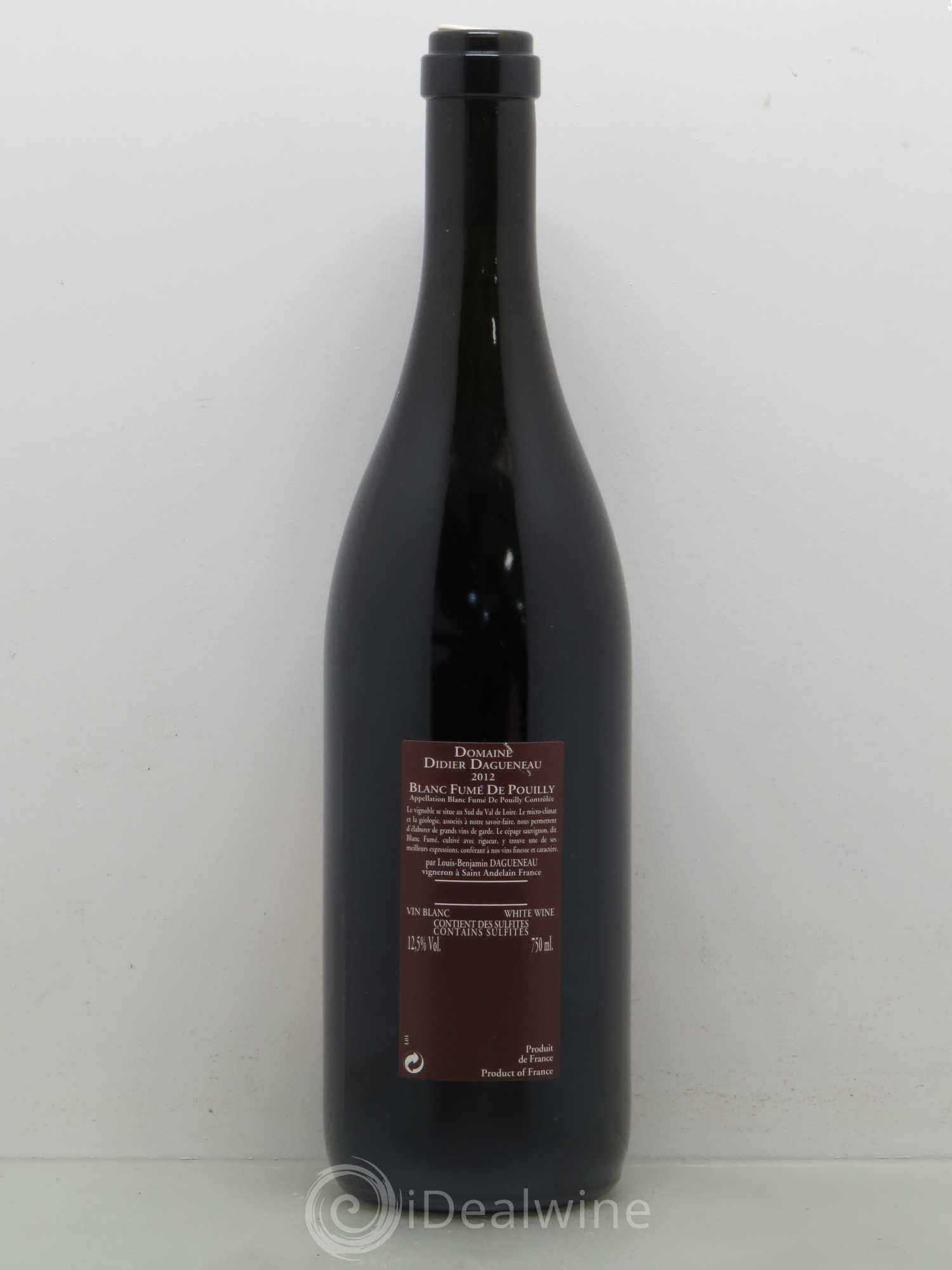 Vin de France (anciennement Pouilly-Fumé) Pur Sang Dagueneau (Domaine Didier - Louis-Benjamin) 2012 - Lot de 1 bouteille - 1
