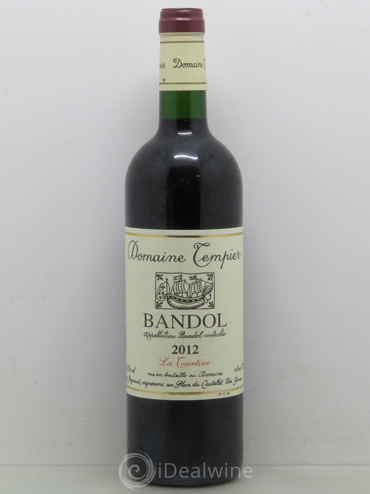 Bandol Domaine Tempier La Tourtine Famille Peyraud (sans prix de réserve) 2012 - Lot de 1 bouteille - 0