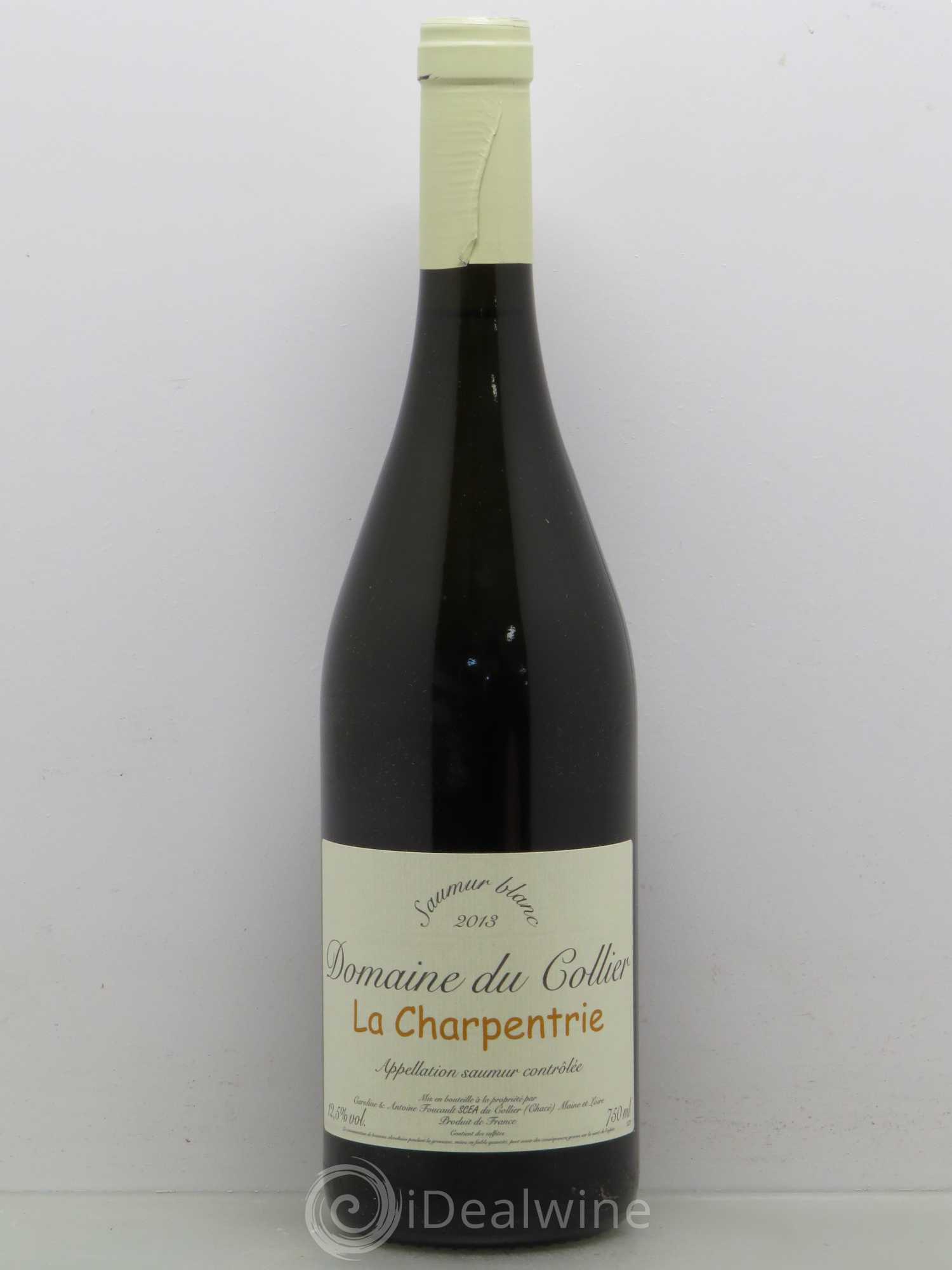 Saumur La Charpentrie Domaine du Collier (sans prix de réserve) 2013 - Lot de 1 bouteille - 0