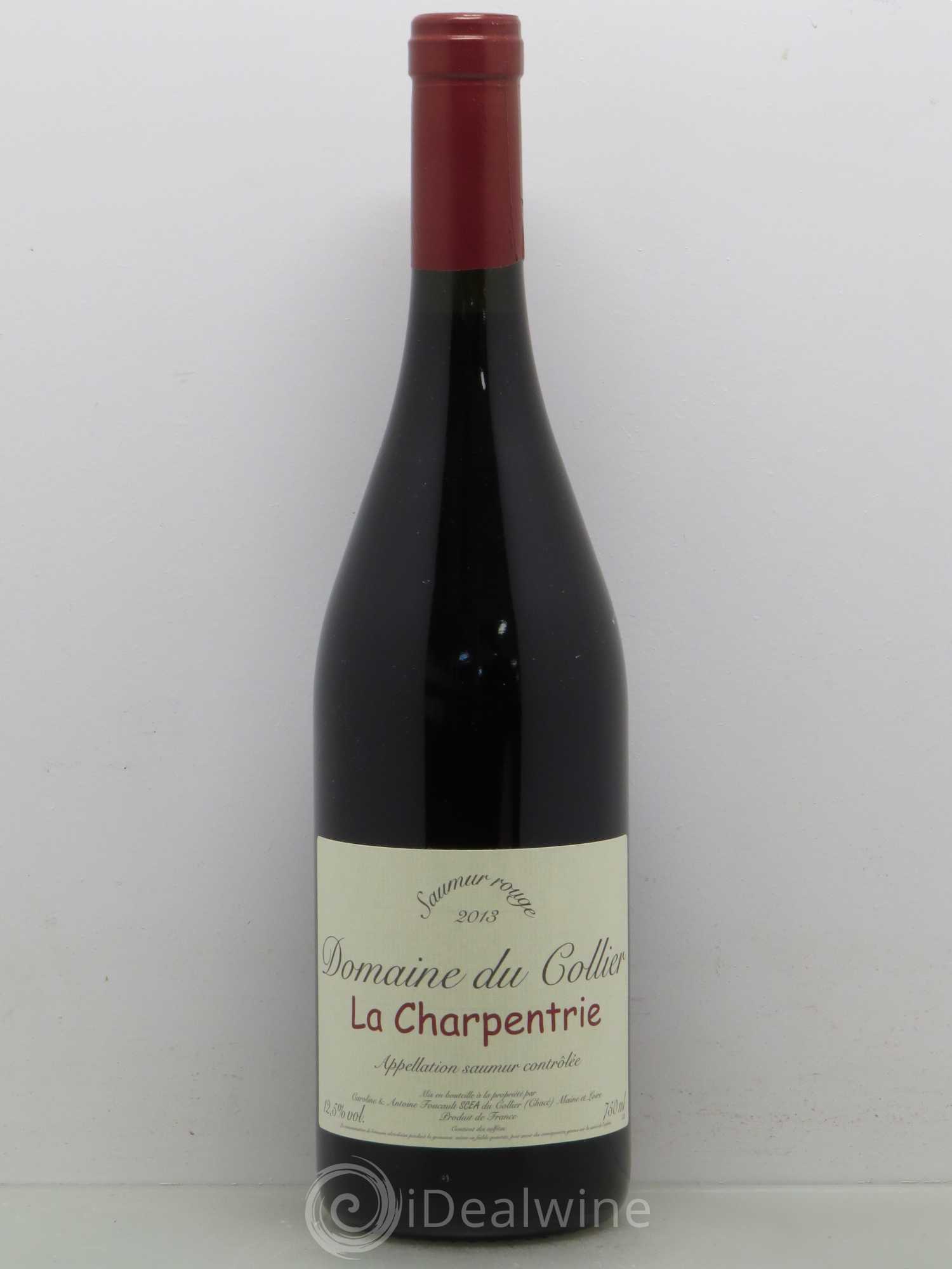 Saumur La Charpentrie Domaine du Collier (sans prix de réserve) 2013 - Lot de 1 bouteille - 0
