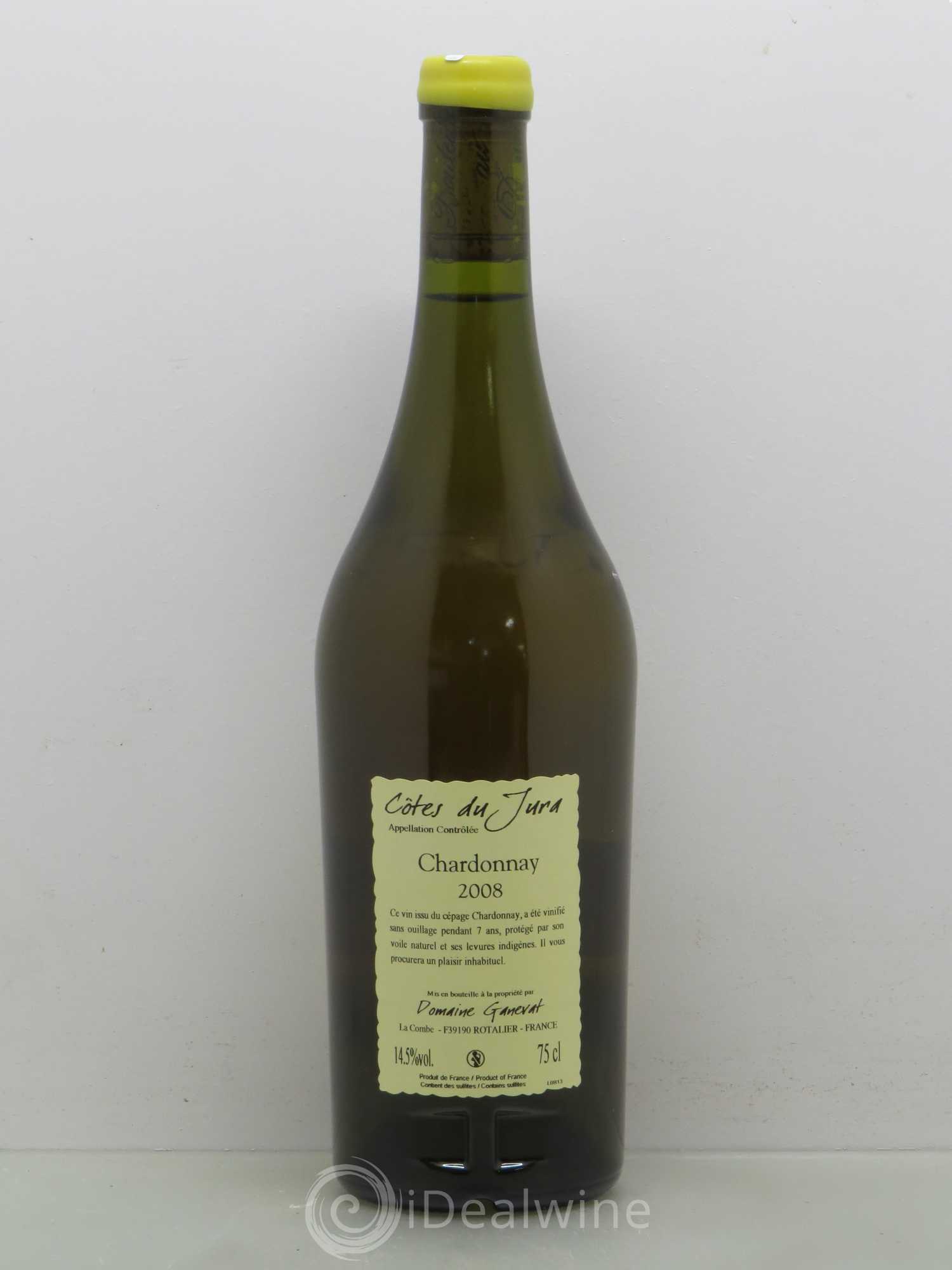 Côtes du Jura Cuvée du Pépé Chardonnay Ganevat 2008 - Posten von 1 Flasche - 1