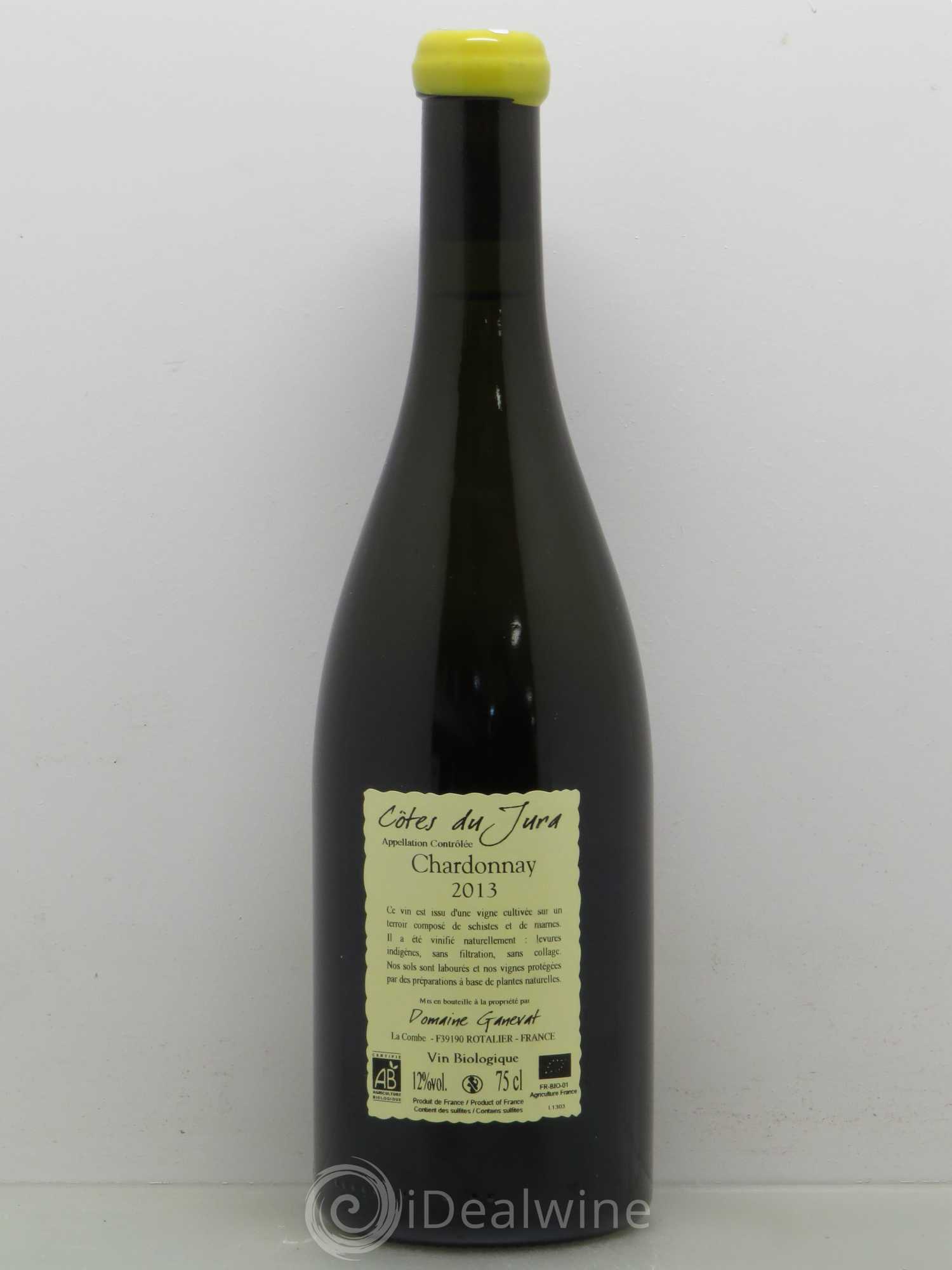 Côtes du Jura Grusse en Billat Jean-François Ganevat (Domaine) 2013 - Lot de 1 bouteille - 1