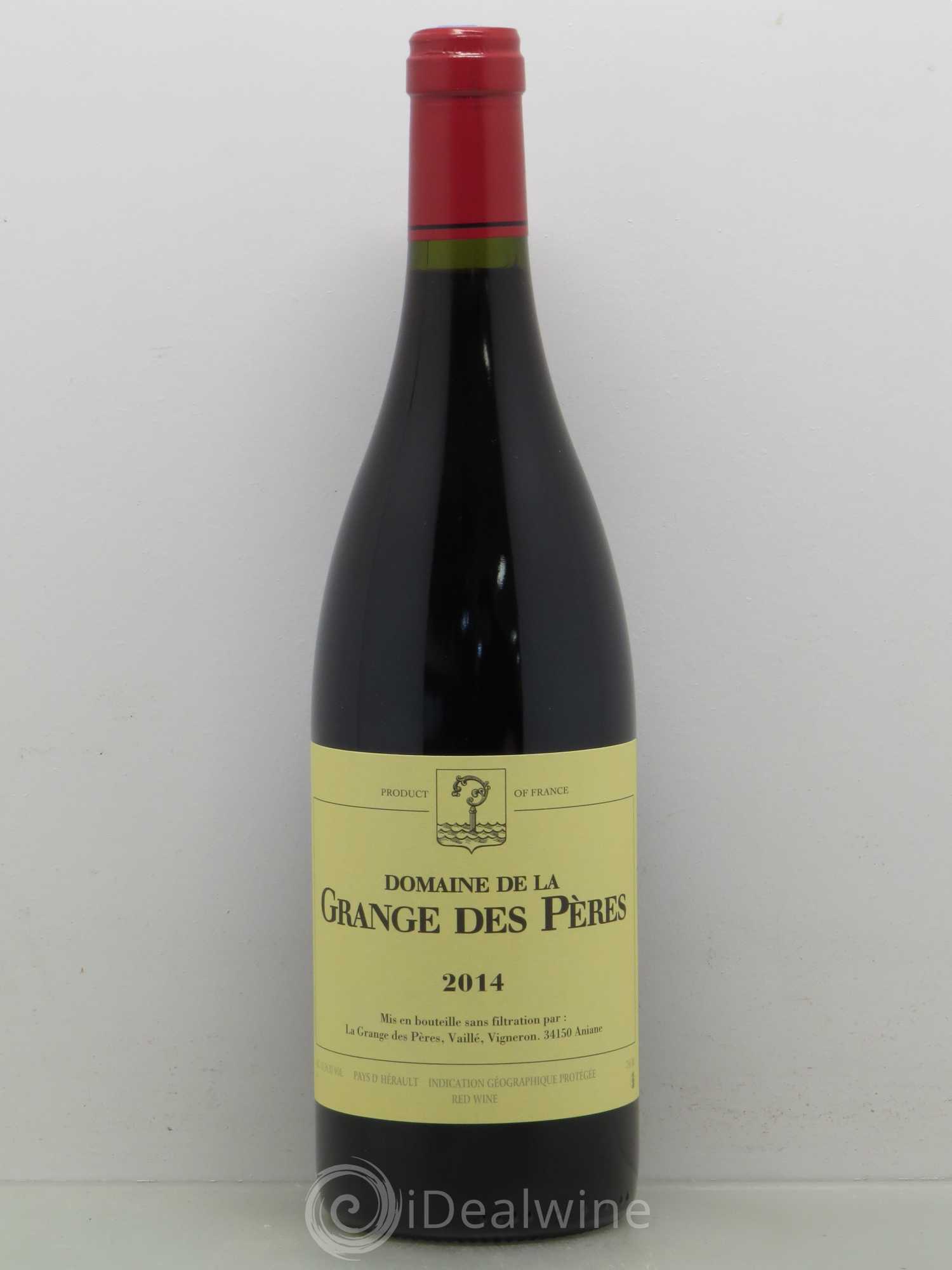 Pays d'Hérault Grange des Pères Laurent Vaillé 2014 - Lot de 1 bouteille - 0