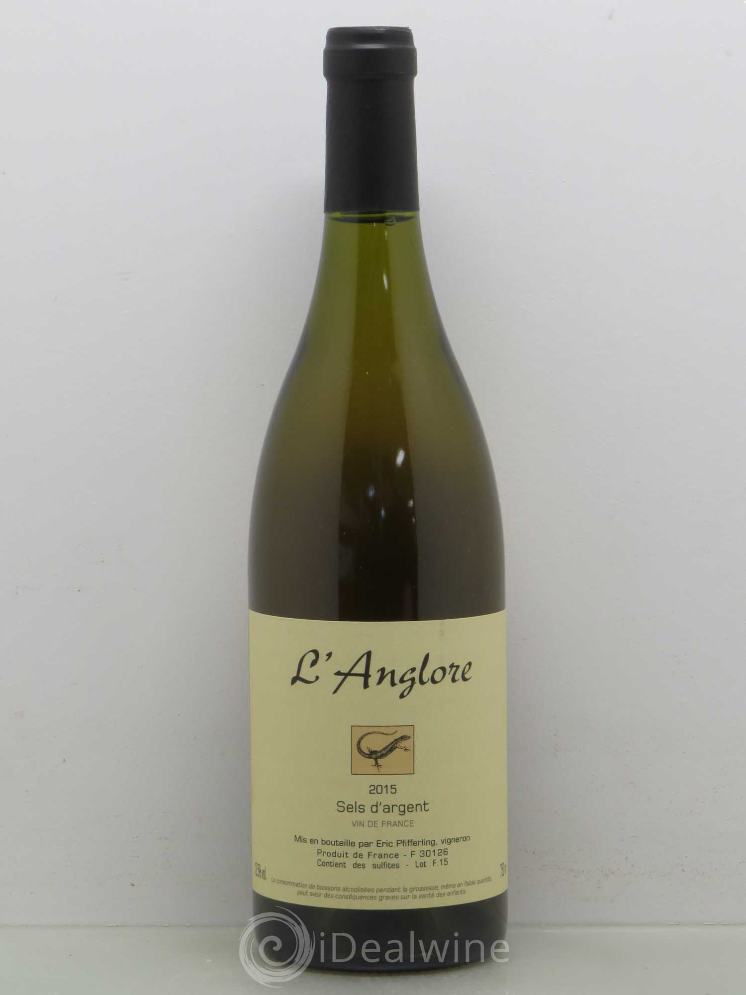Vin de France l'Anglore les Sels d'Argent 2015 - Posten von 1 Flasche - 0