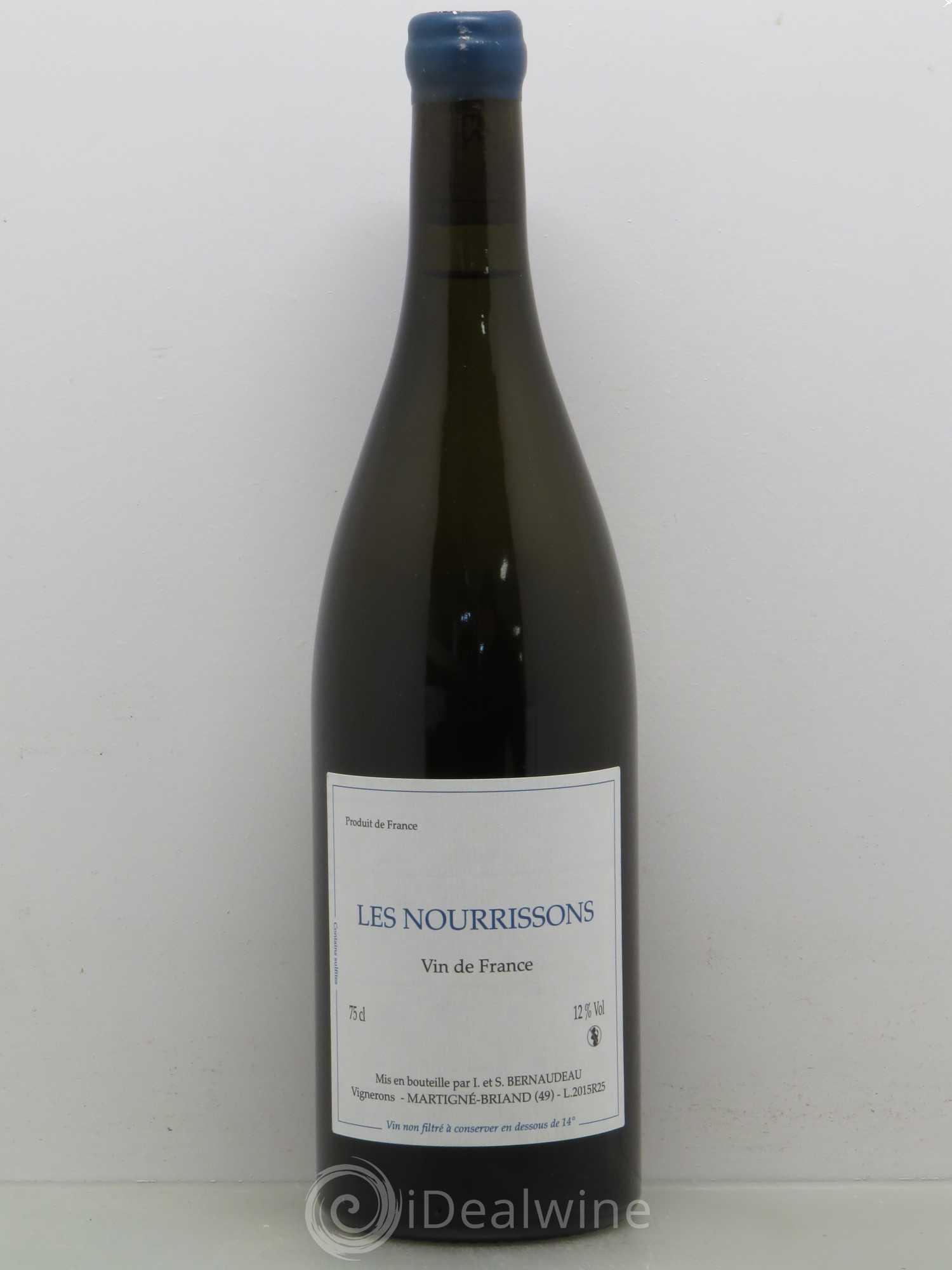 Vin de France Les Nourrissons Stéphane Bernaudeau 2015 - Lot de 1 bouteille - 0