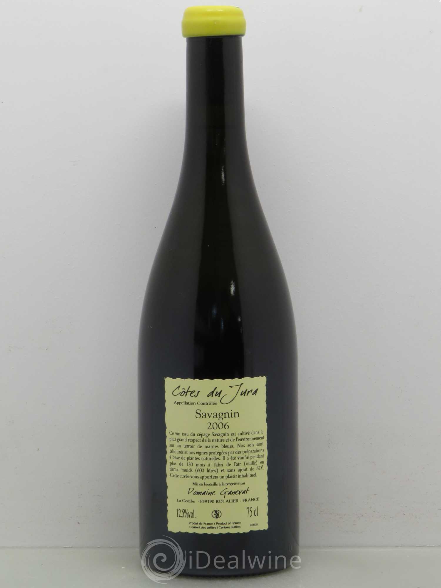 Côtes du Jura Les Vignes de mon Père Jean-François Ganevat (Domaine) 2006 - Lot de 1 bouteille - 1